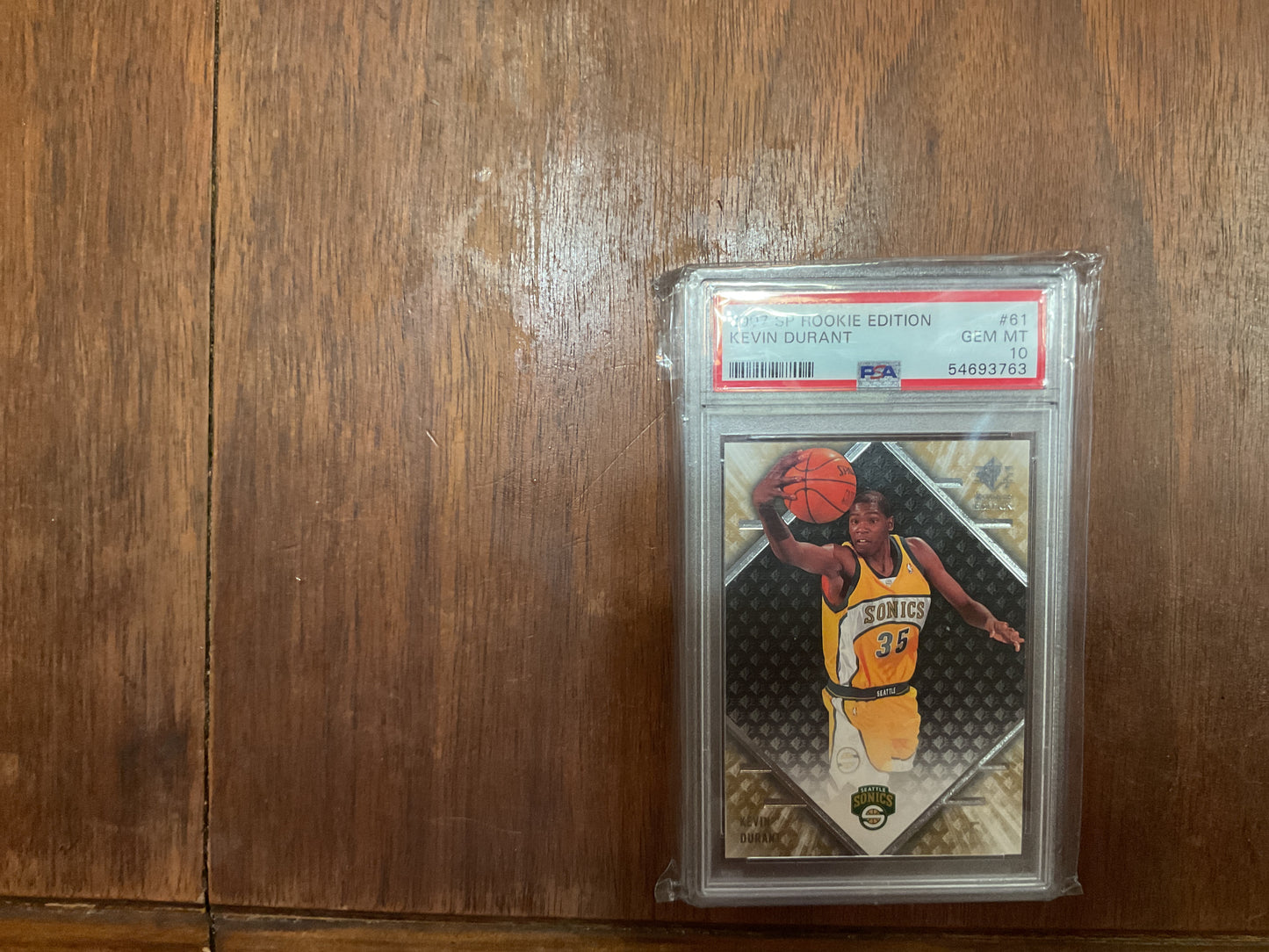 2007 SP Rc Edition Kevin Durant