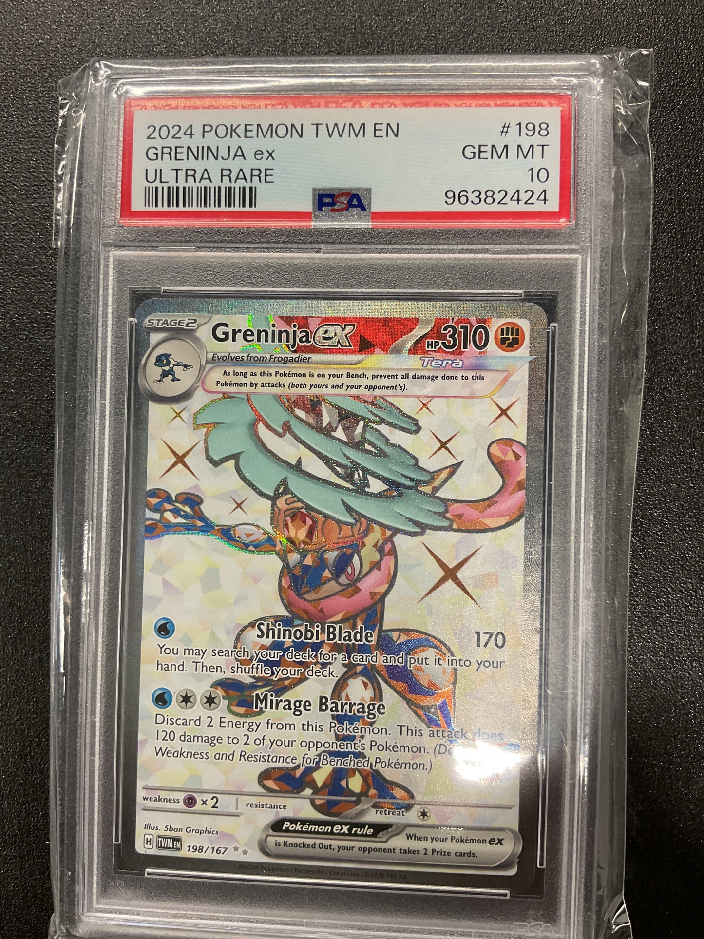 2024 Greninja ex #198