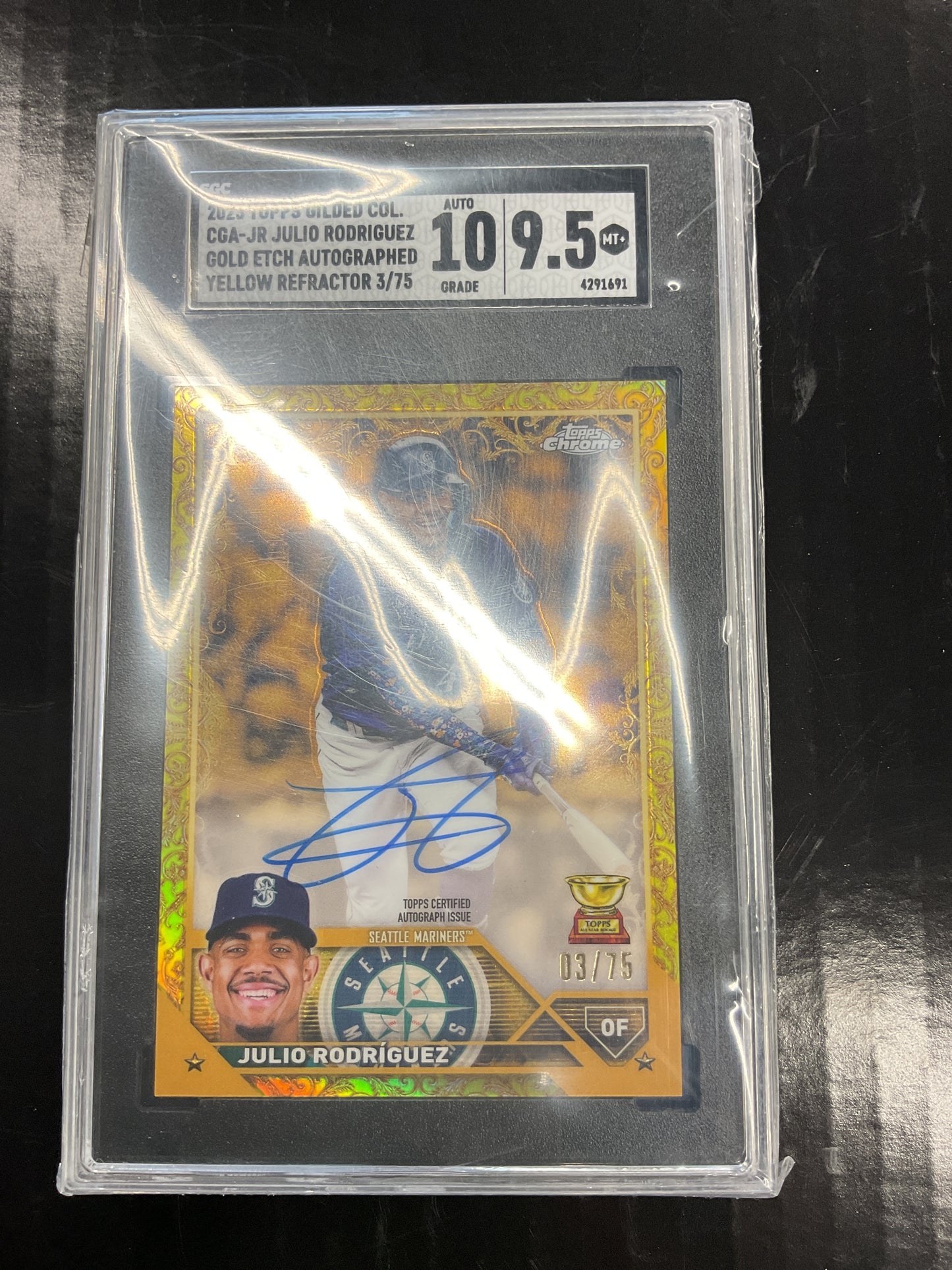 2023 Topps Gilded Julio Rodriguez