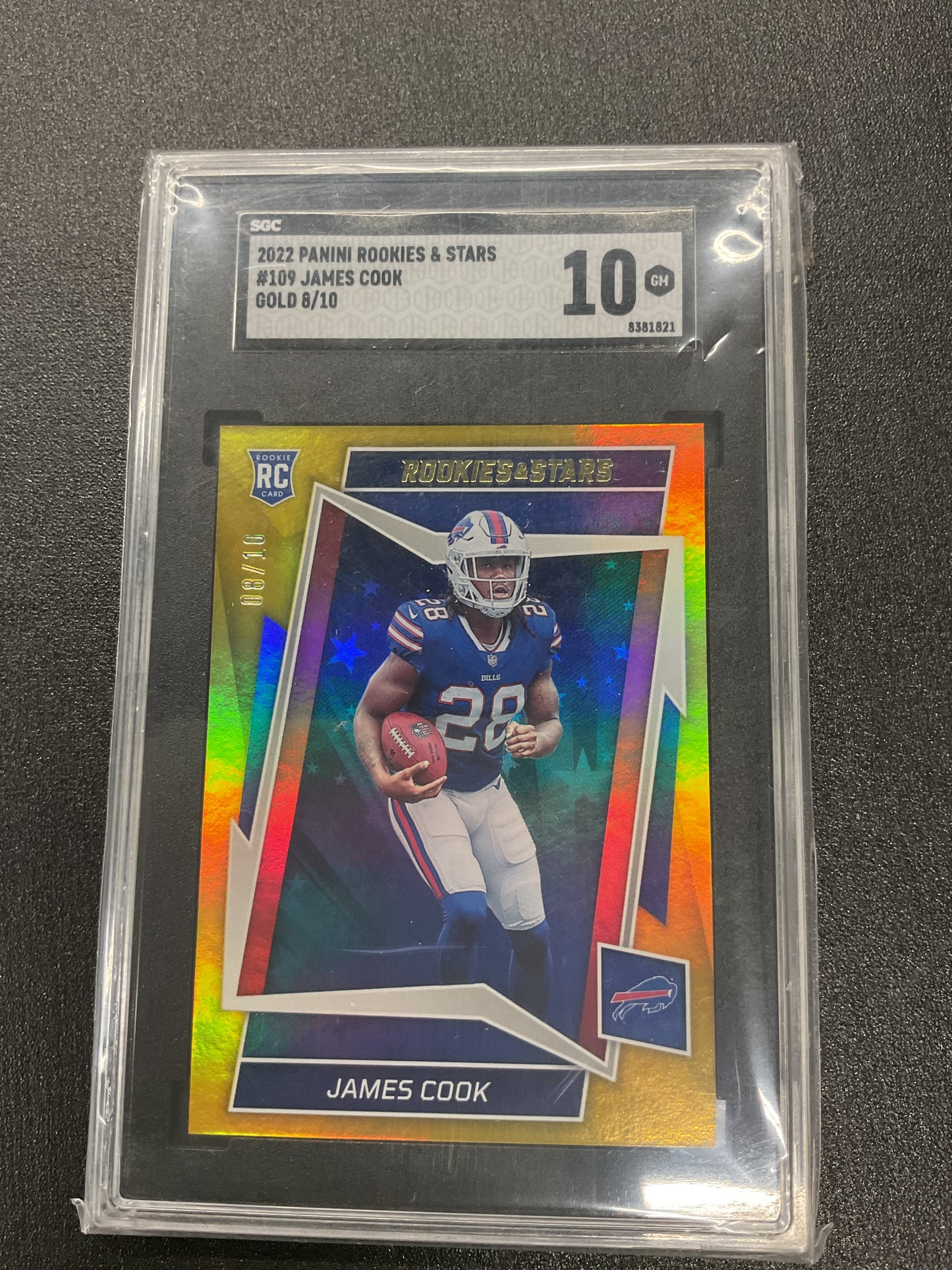 2022 R&S James Cook Gold /10