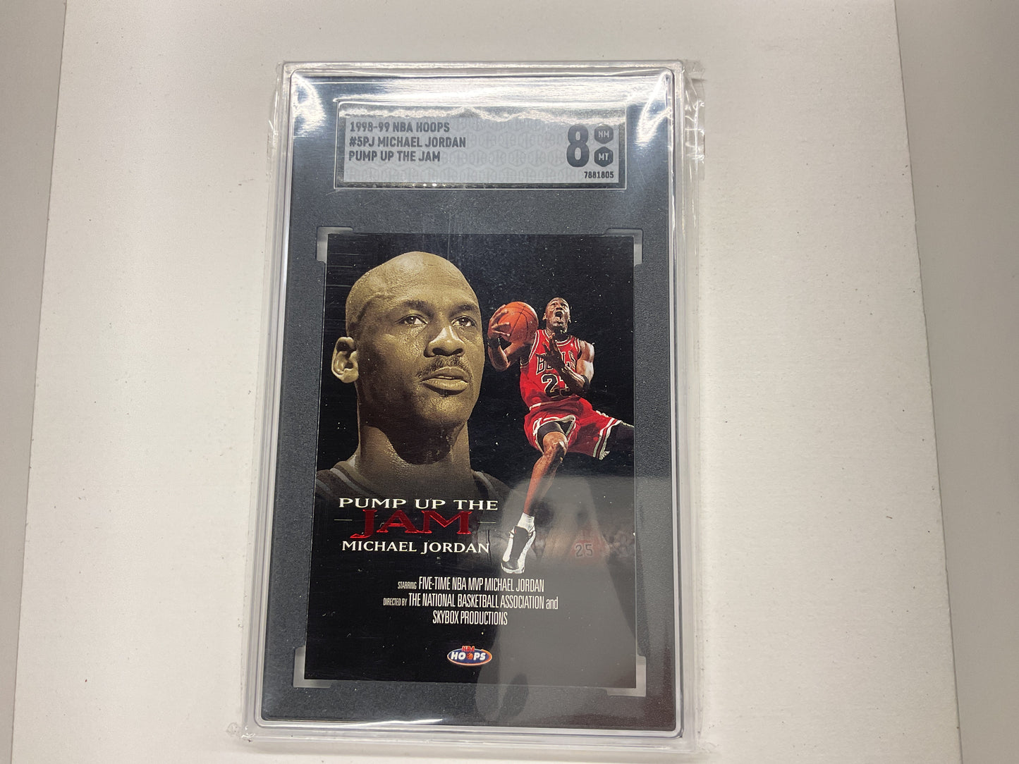 1998/99 Hoops Michael Jordan Pump up the Jam