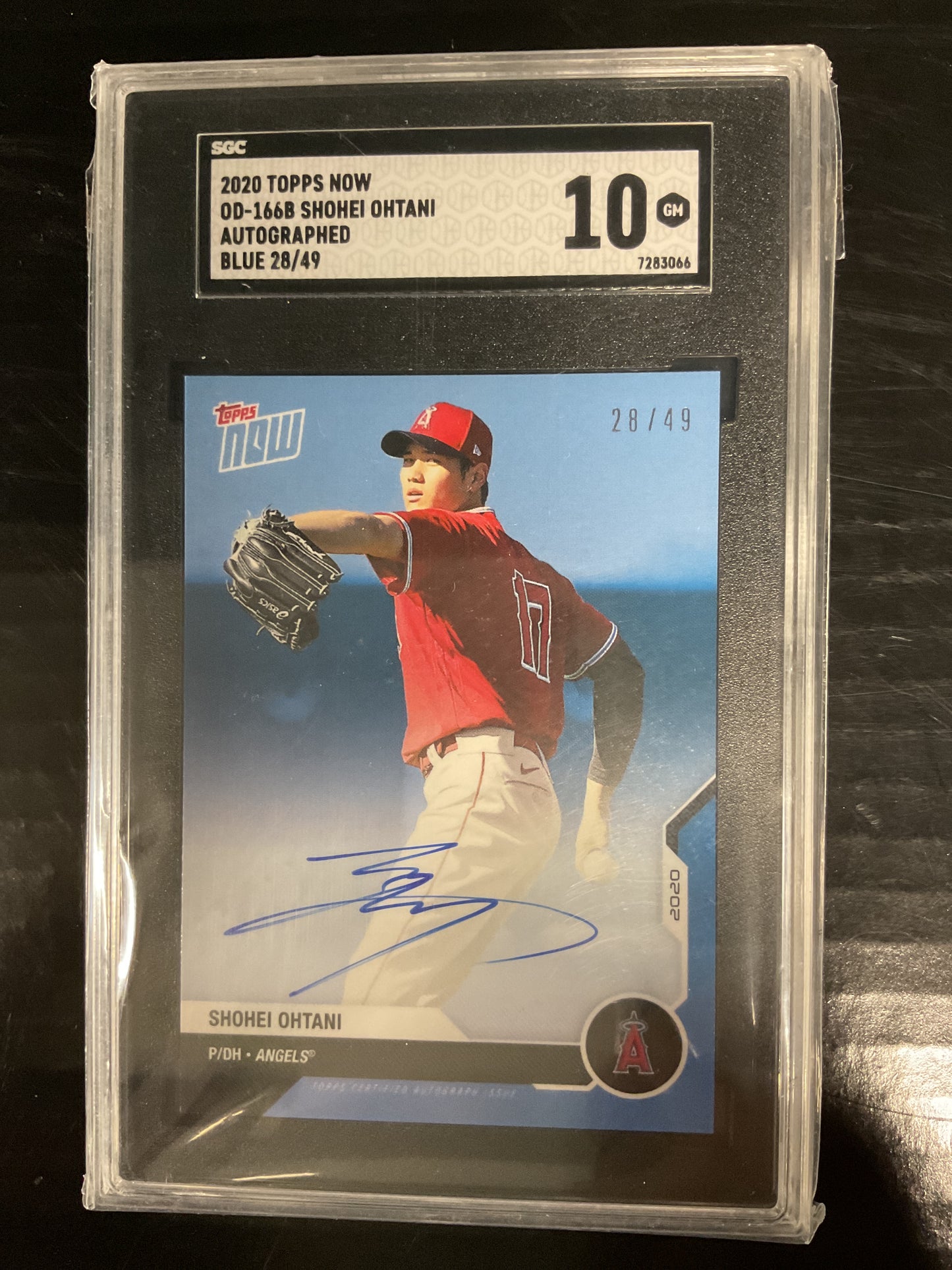 2020 Topps Now Shohei Ohtani Auto