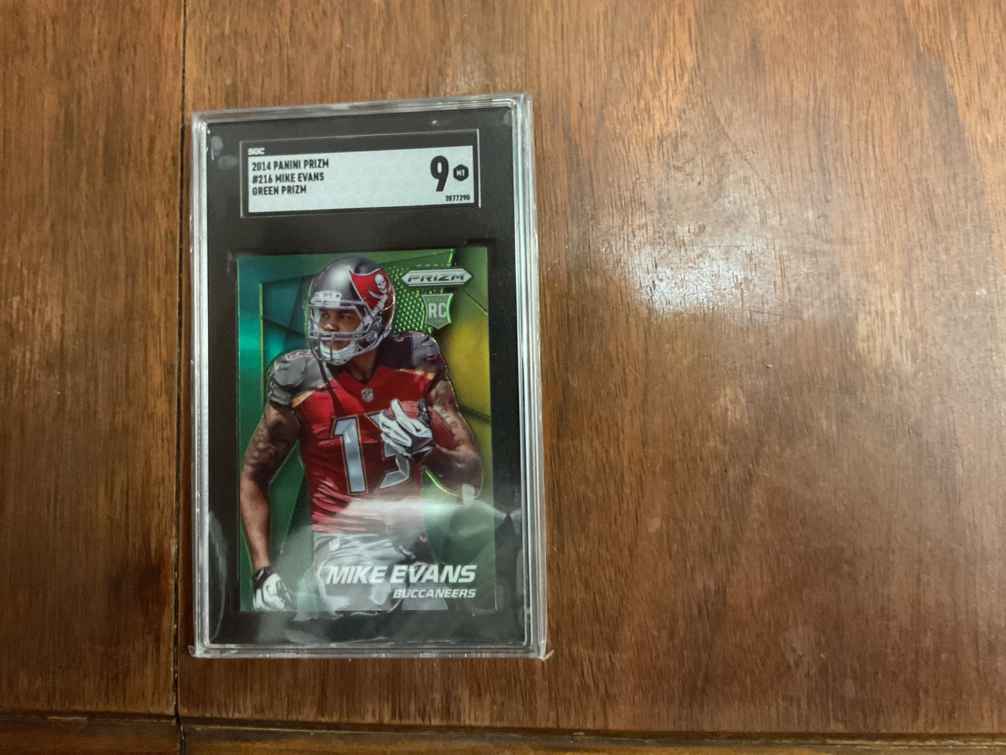 2014 Prizm Mike Evans Green Prizm