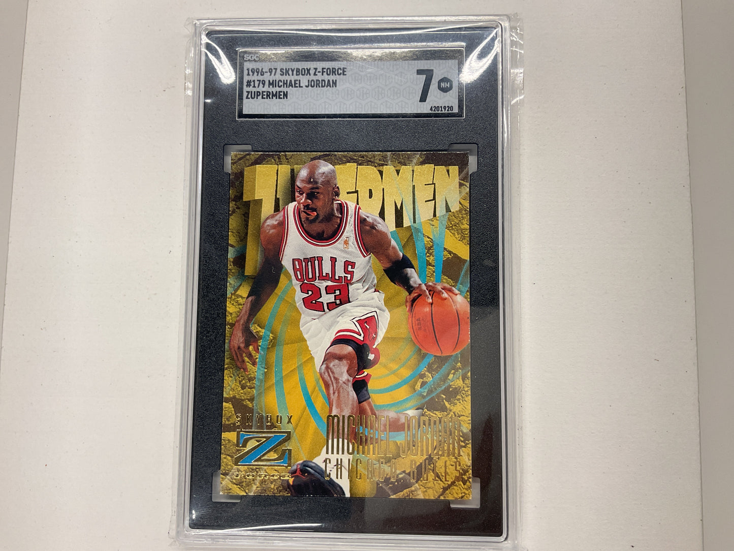 1996/97 Zforce Michael Jordan Zuperman