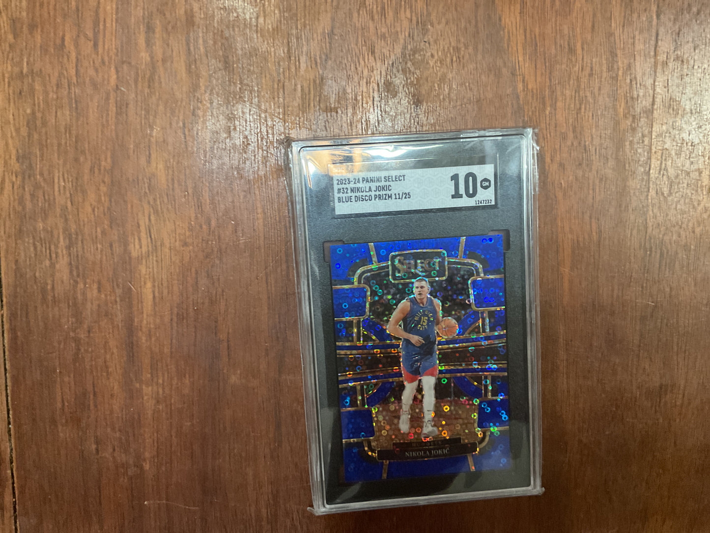 2023/24 Select Nikola Jokic Blue Disco prizm 11/25