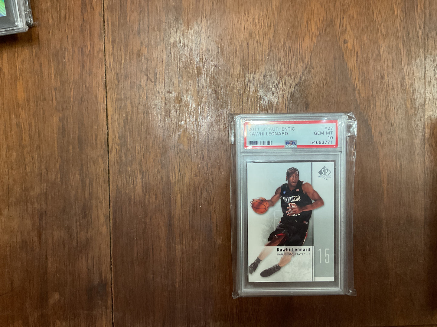 2011 SP Authentic Kawhi Leonard rc