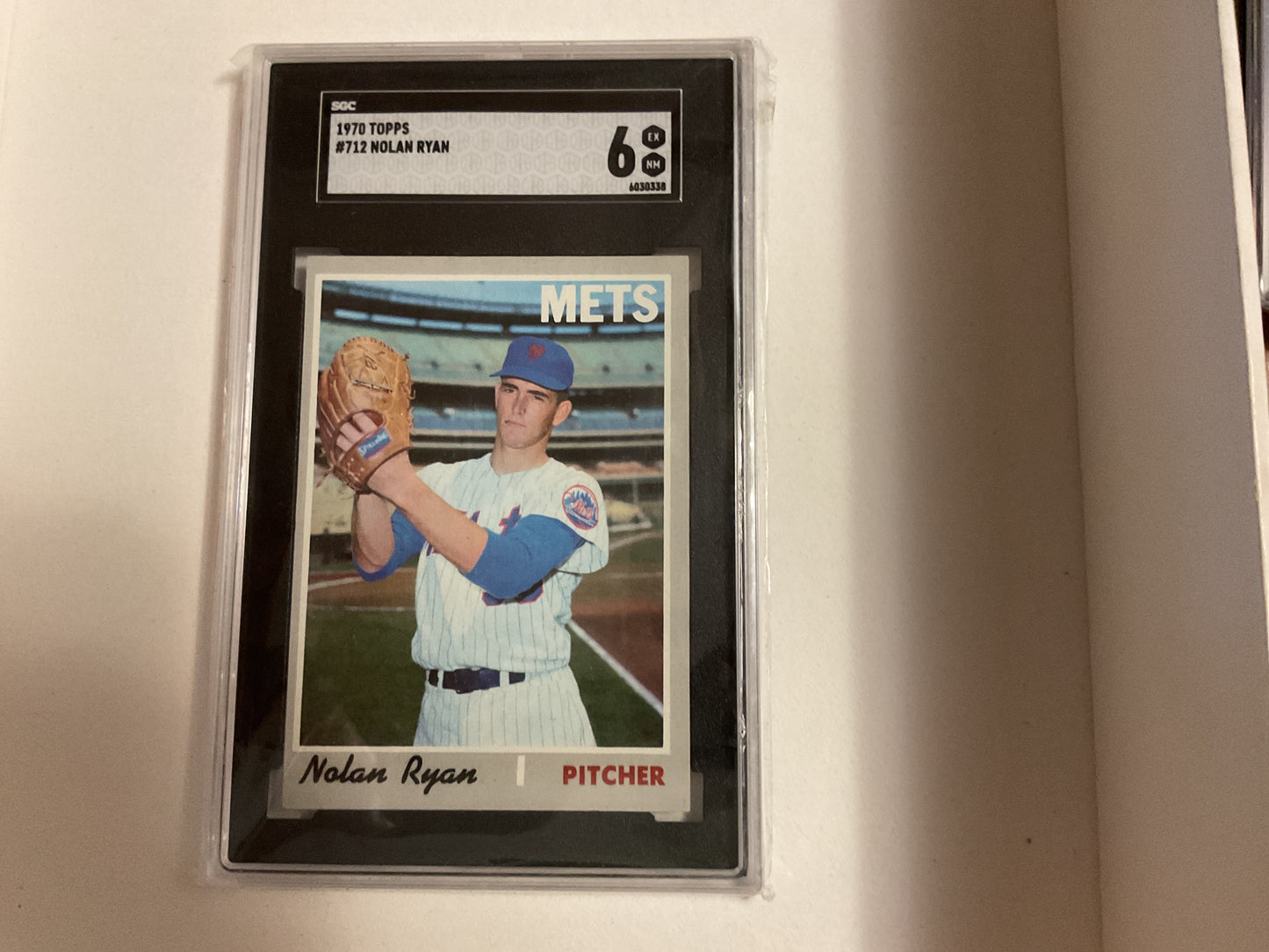 1970 Topps Nolan Ryan SGC 6