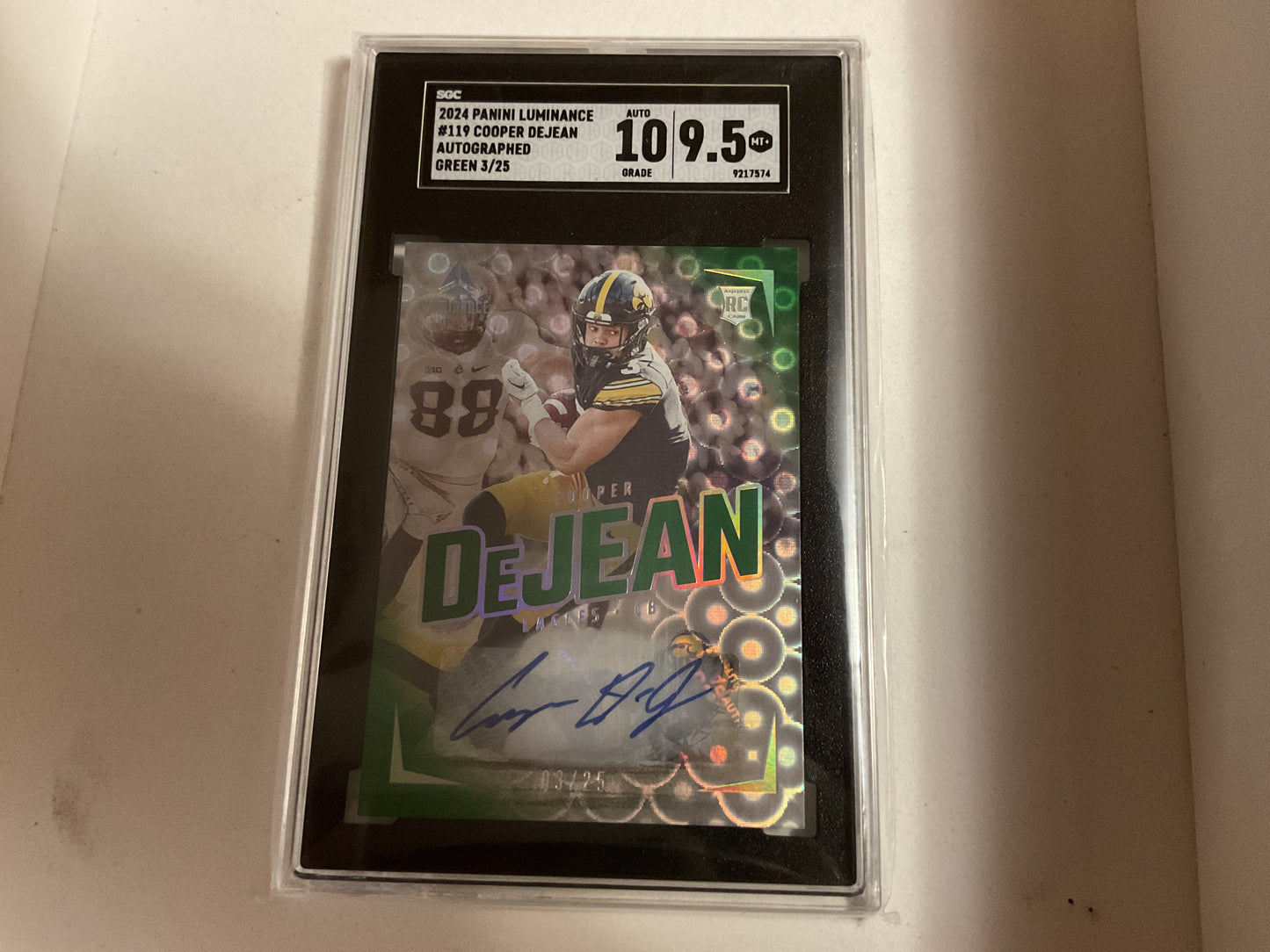 2024 Luminance Cooper DeJean rc