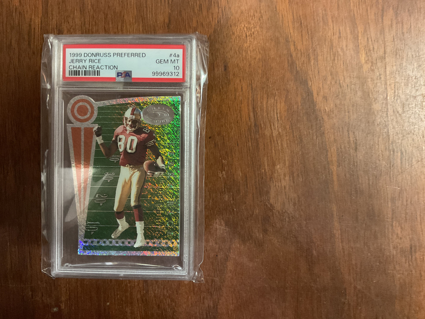 1999 Donruss Preferred Jerry Rice Chain Reaction