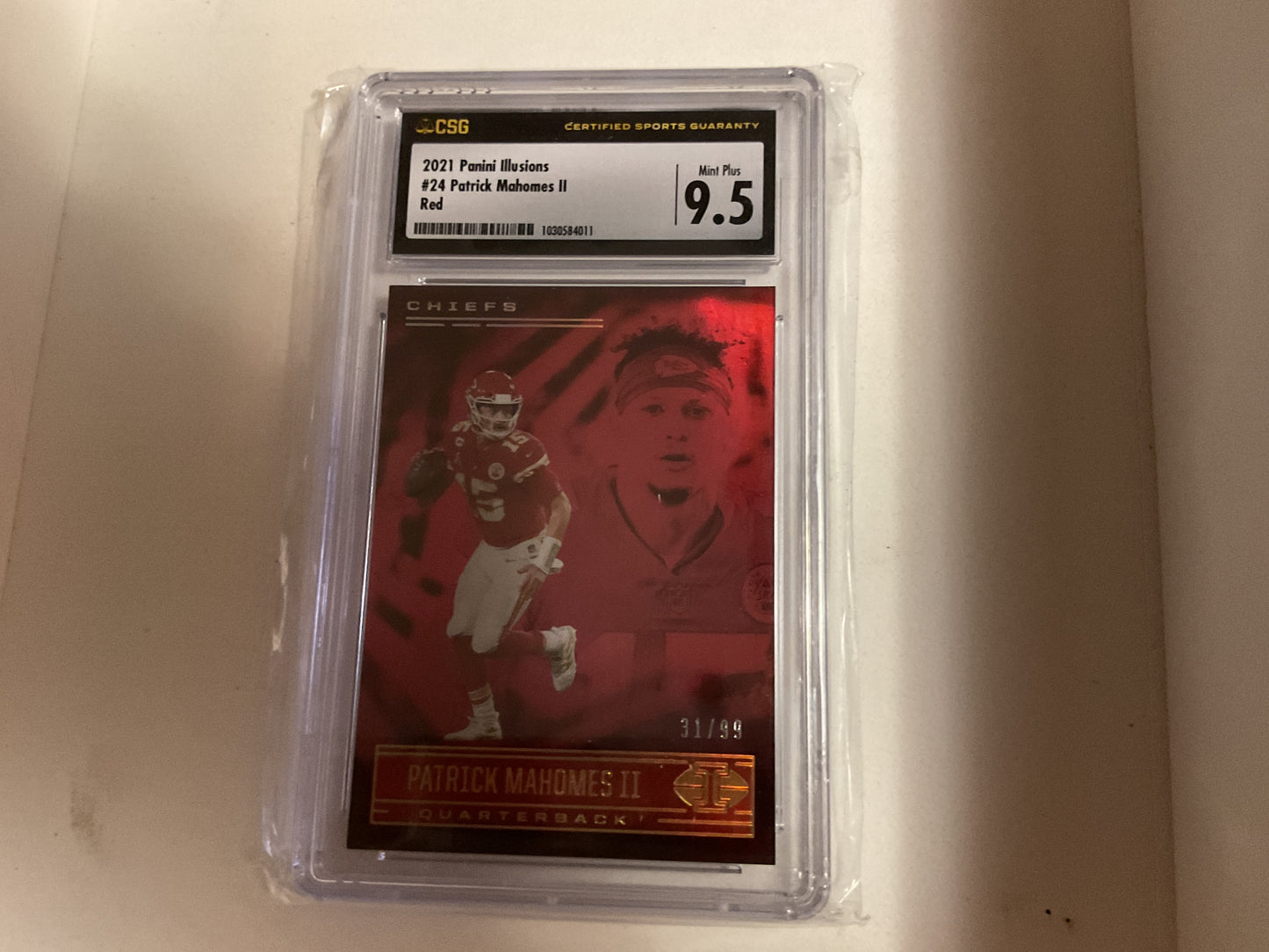 2021 Illusions Patrick Mahomes Red /99