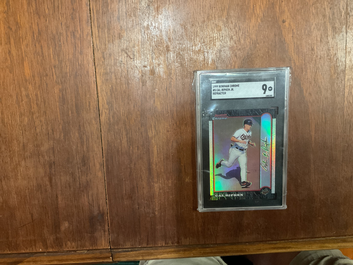 1999 Bowman Chrome Cal Ripken refractor