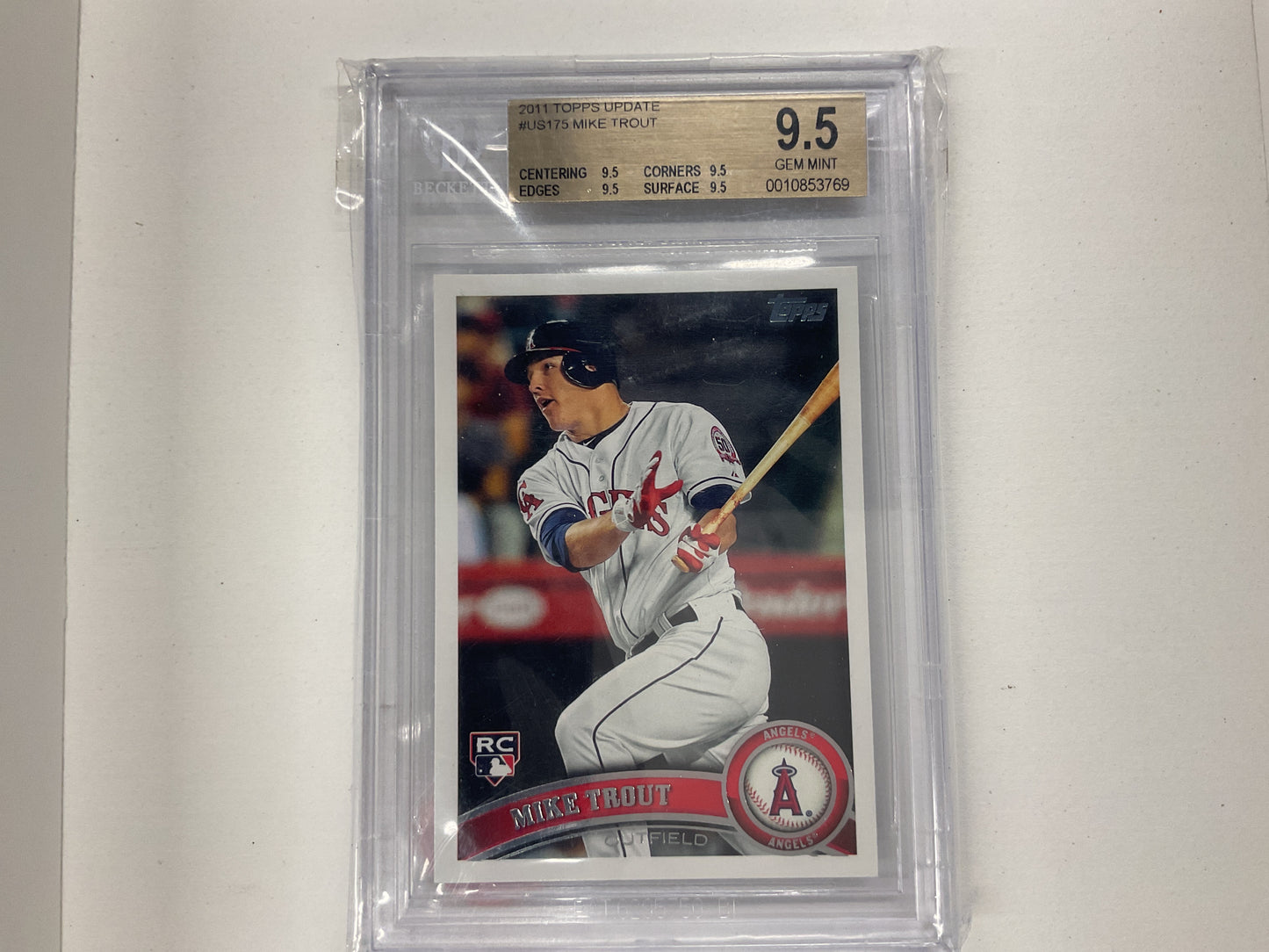 2011 Topps Update Mike Trout rc #US175