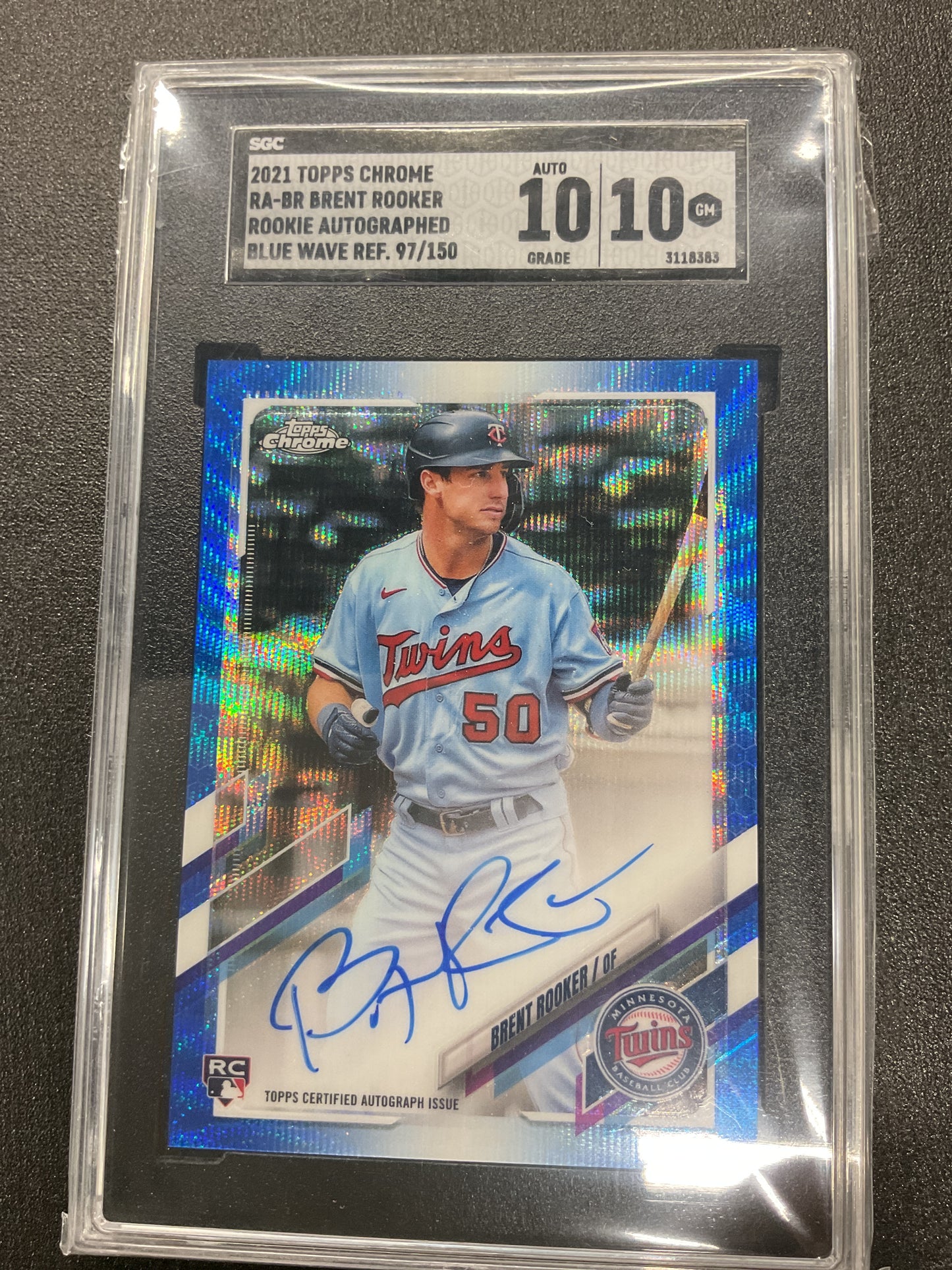 2021 TChrome Brent Rooker Auto