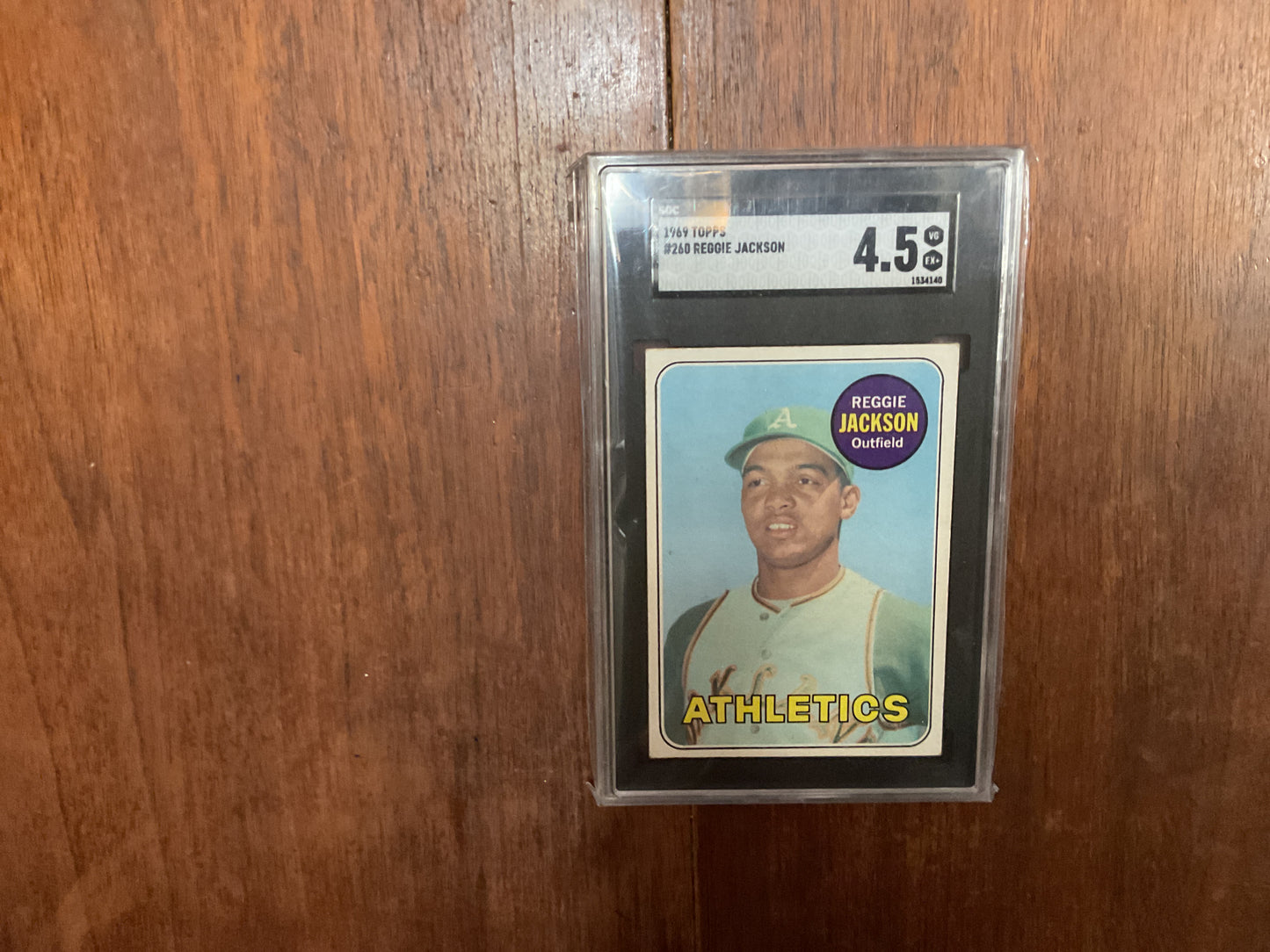 1969 Topps Reggie Jackson rc
