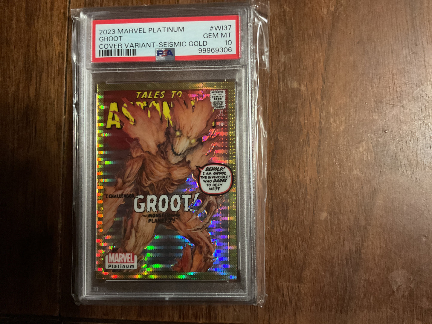 2023 Marvel Platinum Groot 6/10