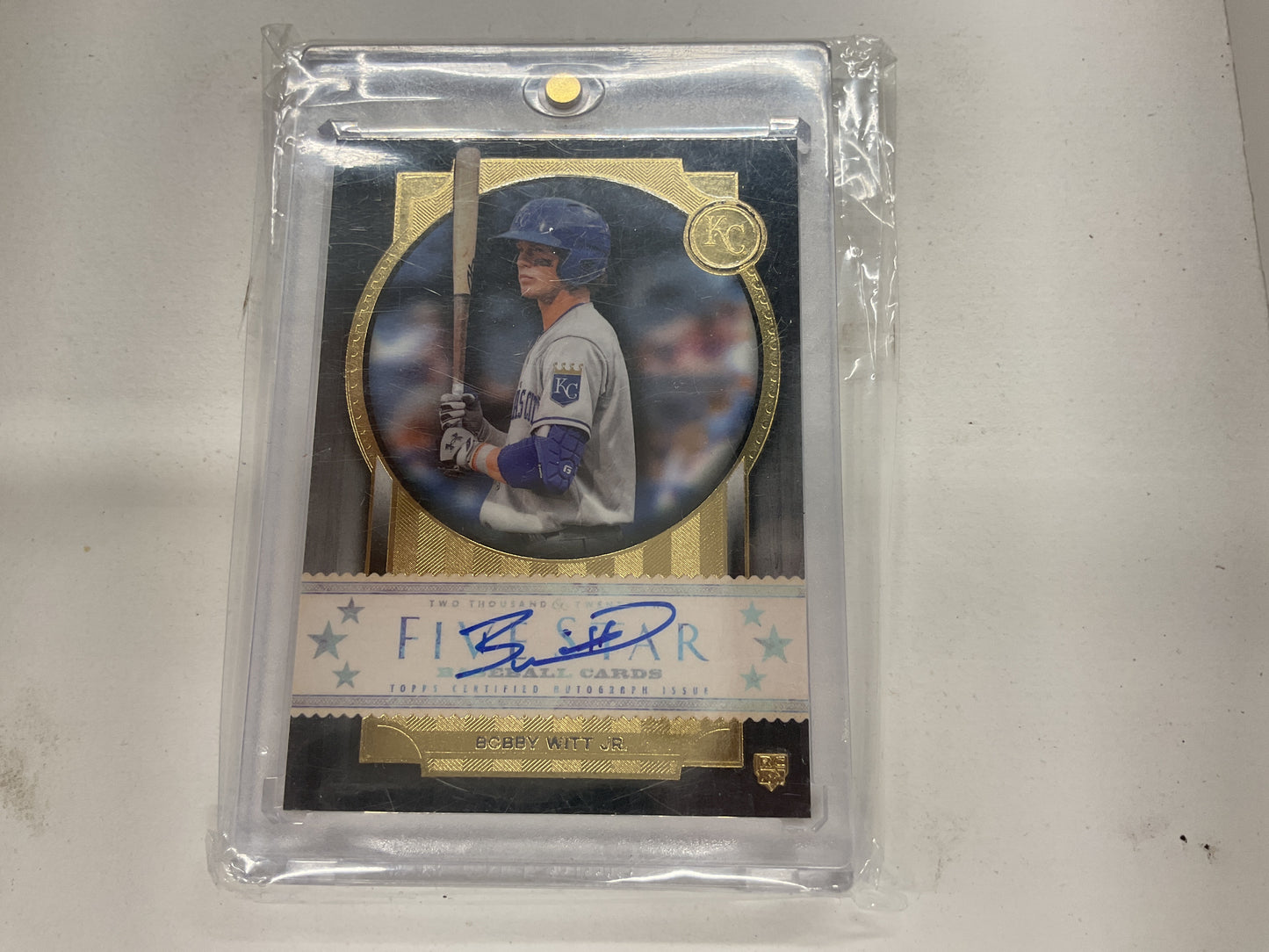 2022 Topps 5 Star Bobby Witt auto