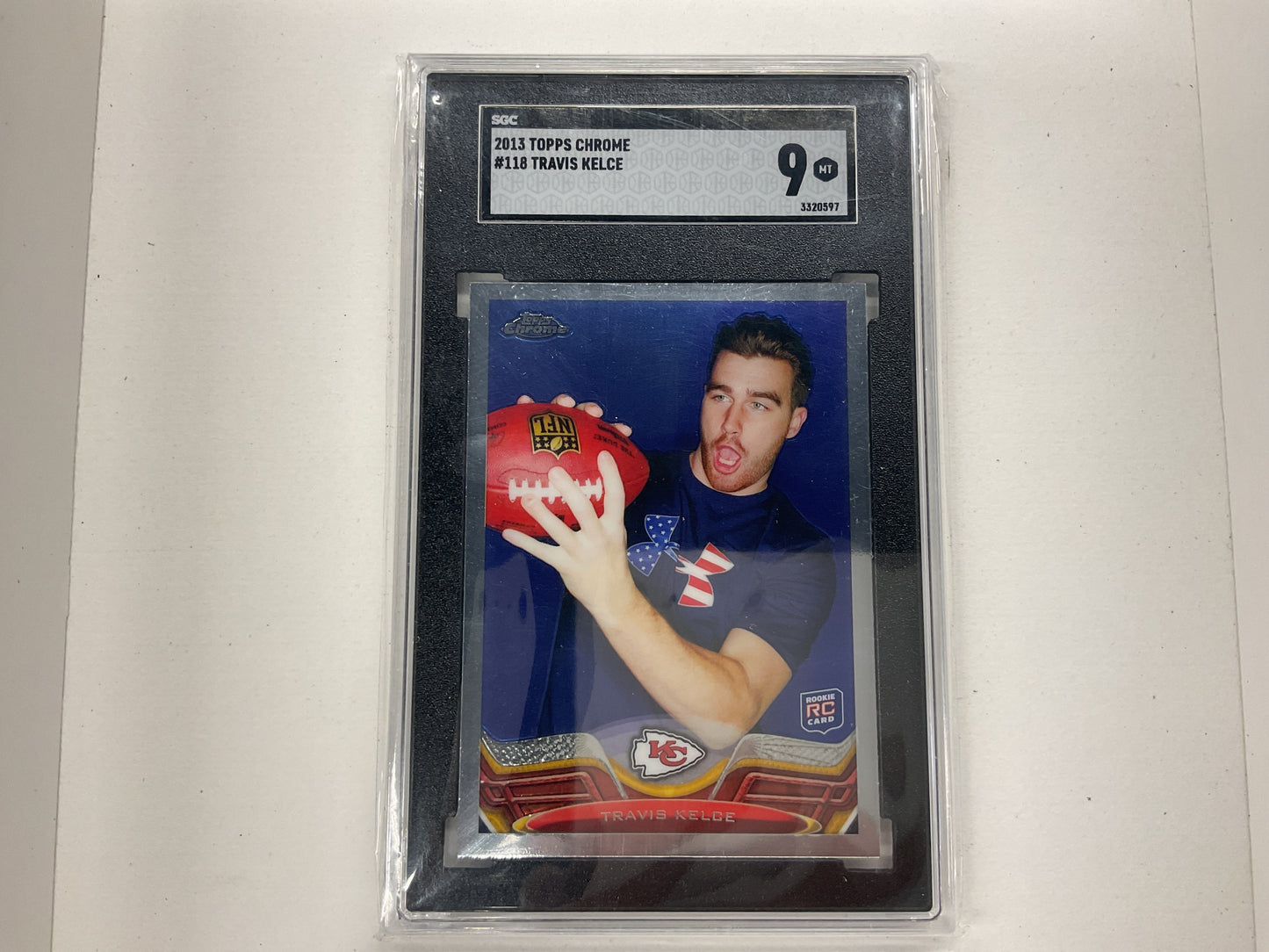 2013 Topps Chrome Travis Kelce rc #118