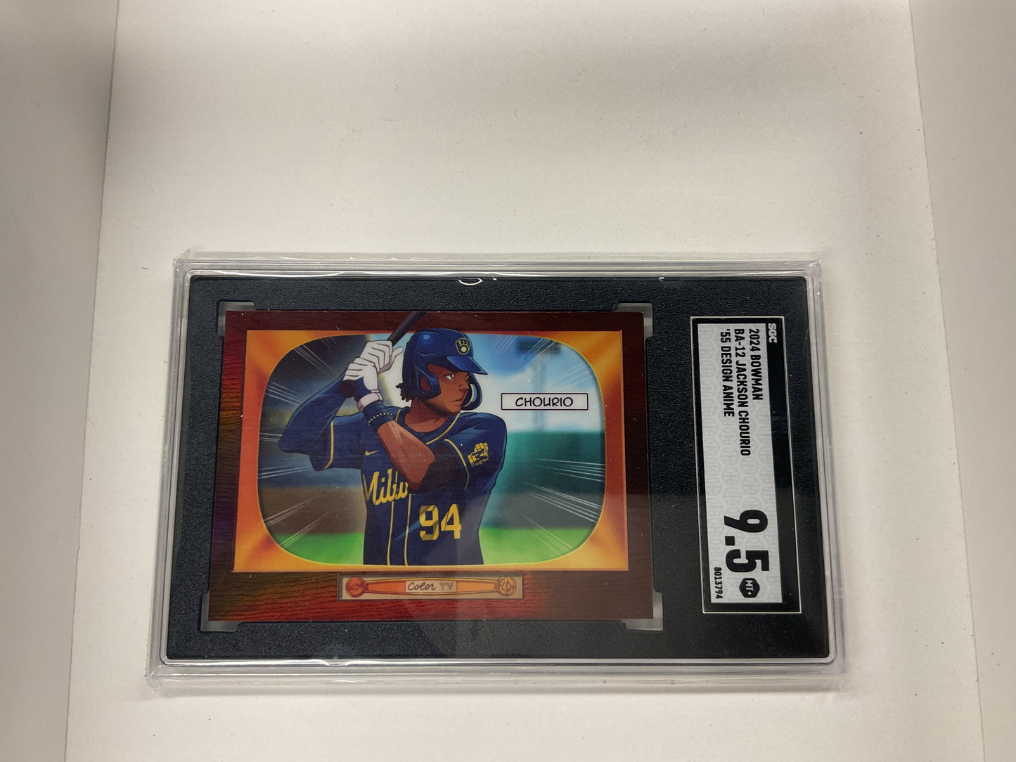 2024 Bowman Jackson Chourio Anime 55 design