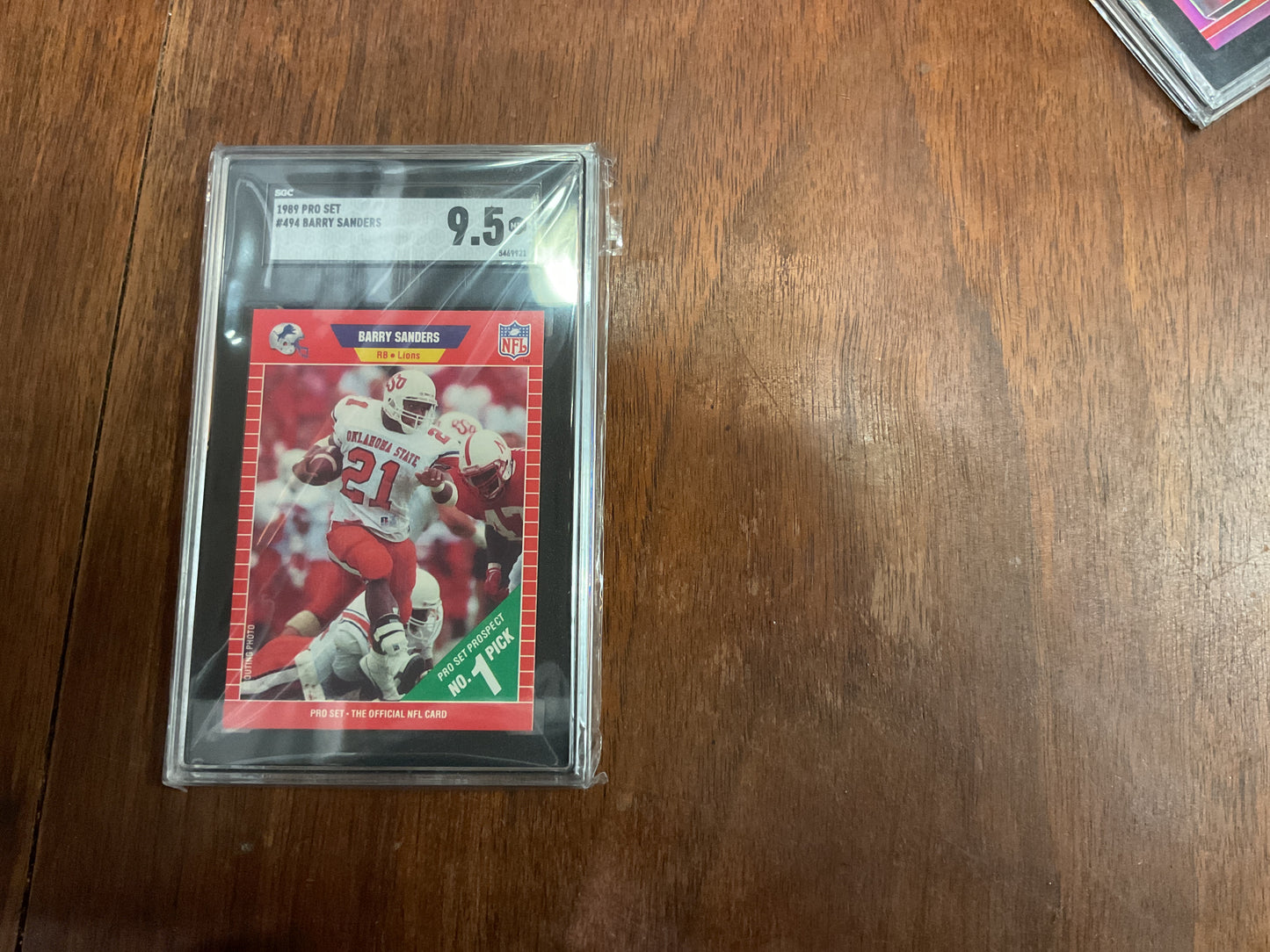 1989 Proset Barry Sanders rc