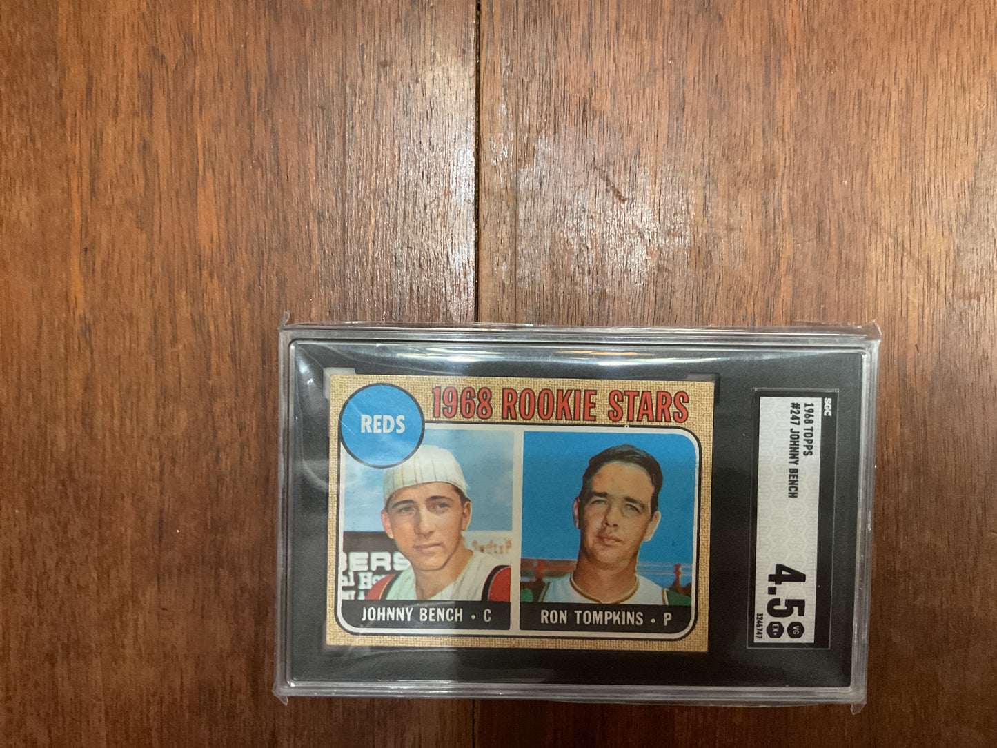 1968 Topps Johnny Bench rc
