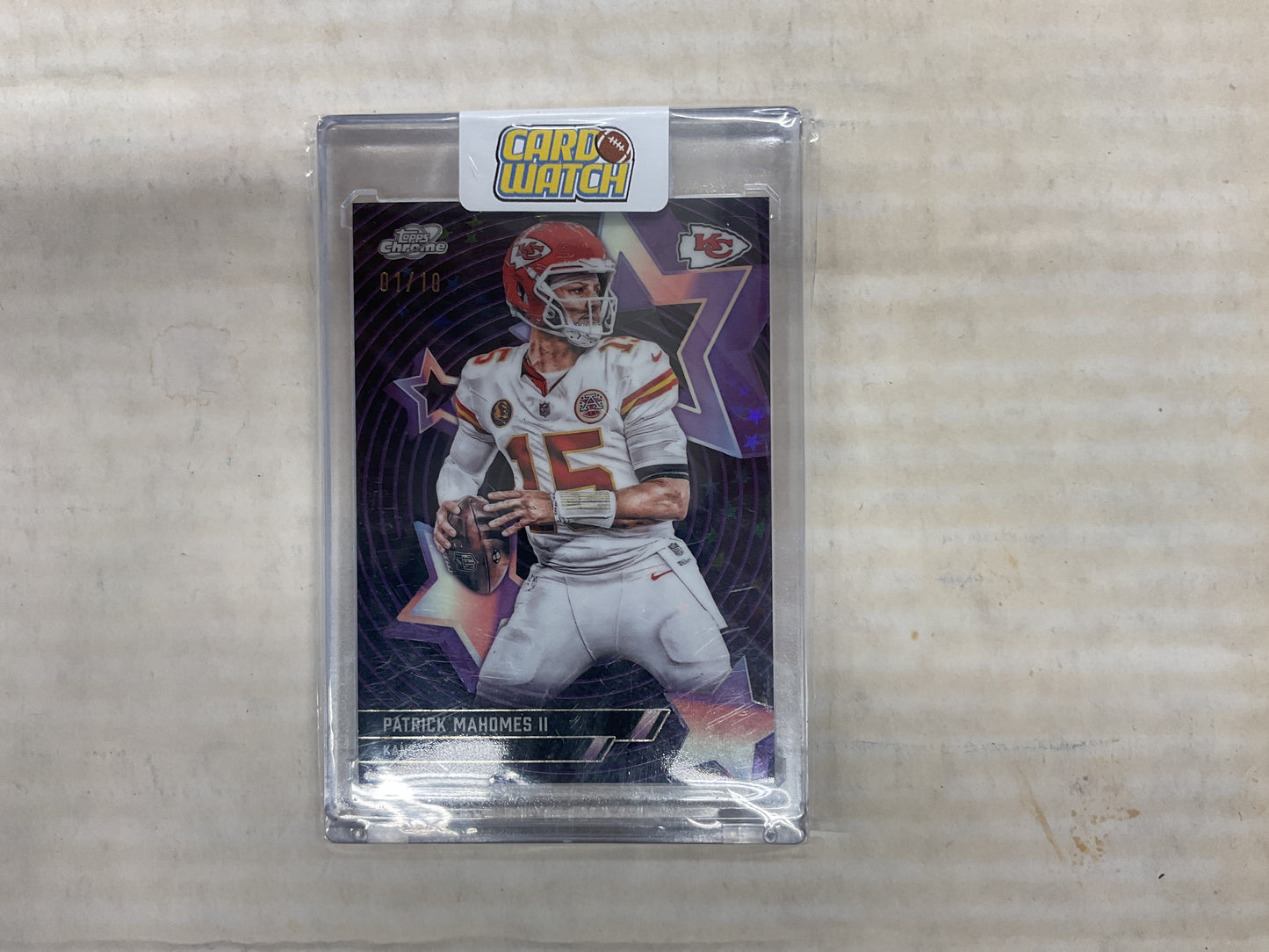 2025 Topps Chrome Patrick Mahomes Star Factor SSP