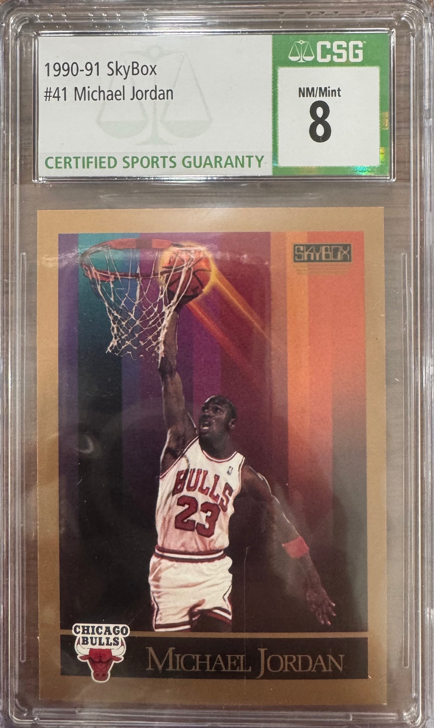 1990-91 Skybox Michael Jordan #41