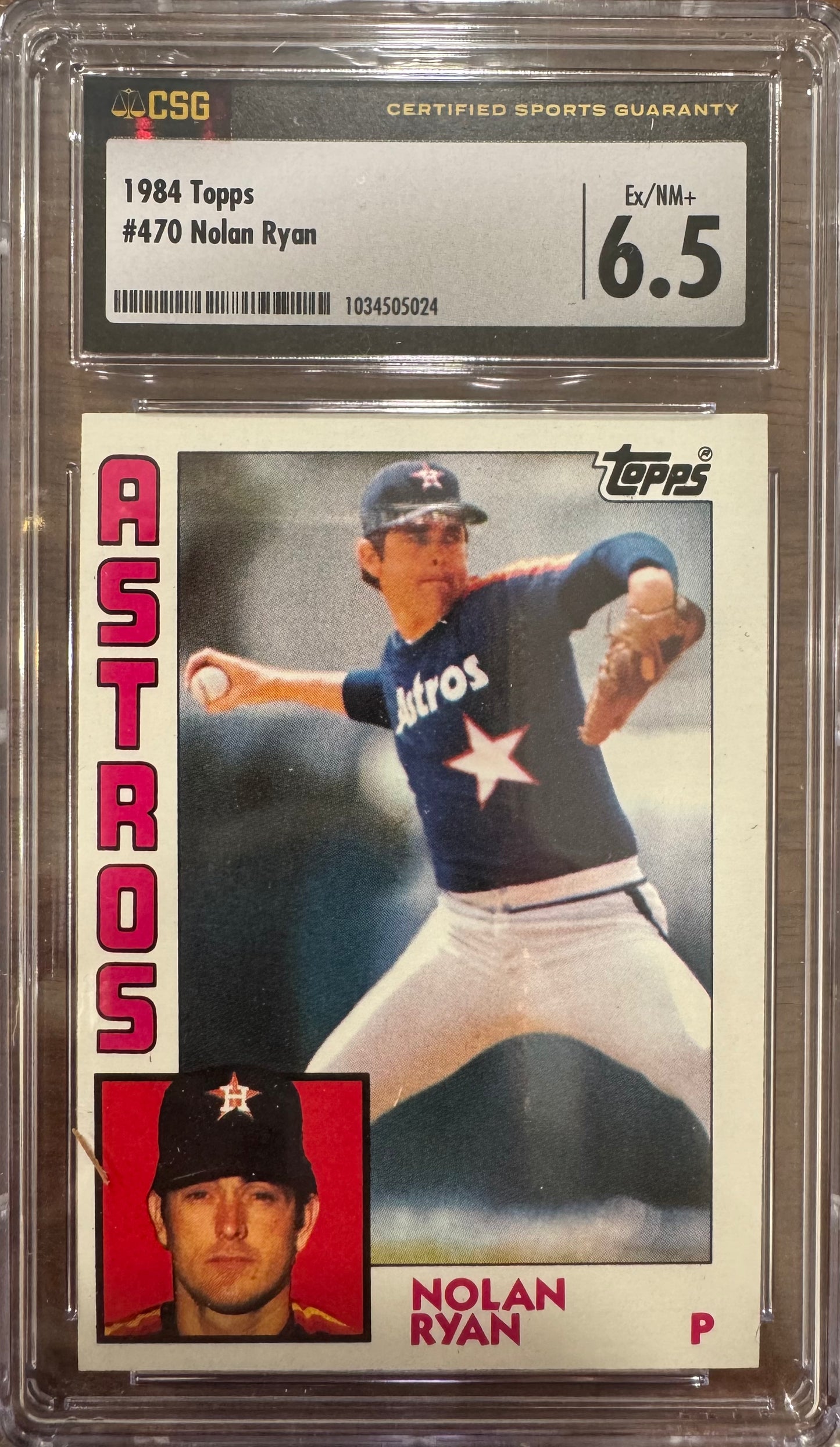1984 Topps Nolan Ryan #470