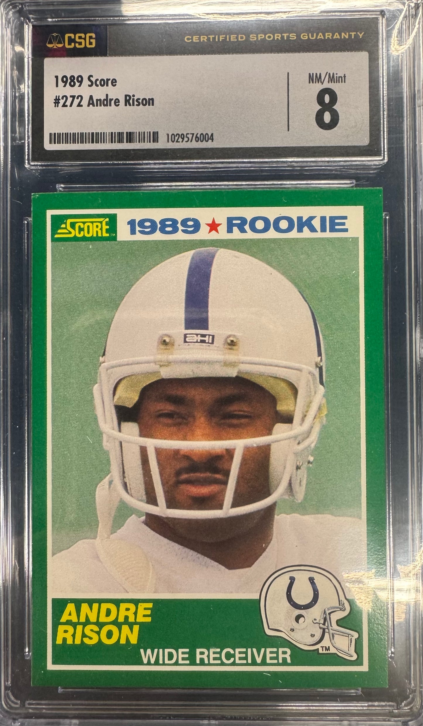 1989 Score Andre Rison #272