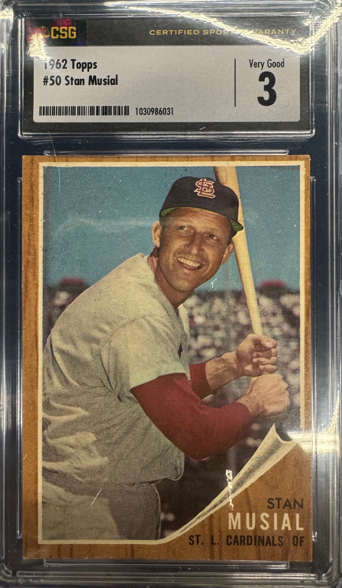 1962 Topps Stan Musial #50