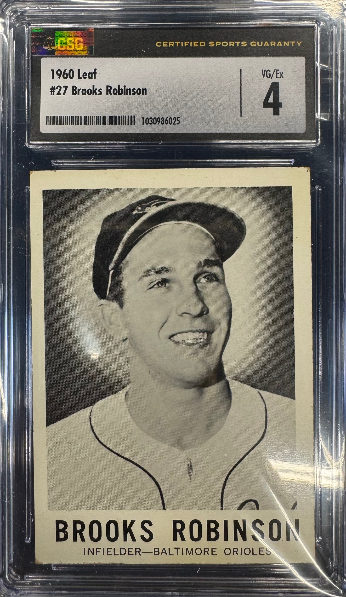 1960 Leaf Brooks Robinson #27