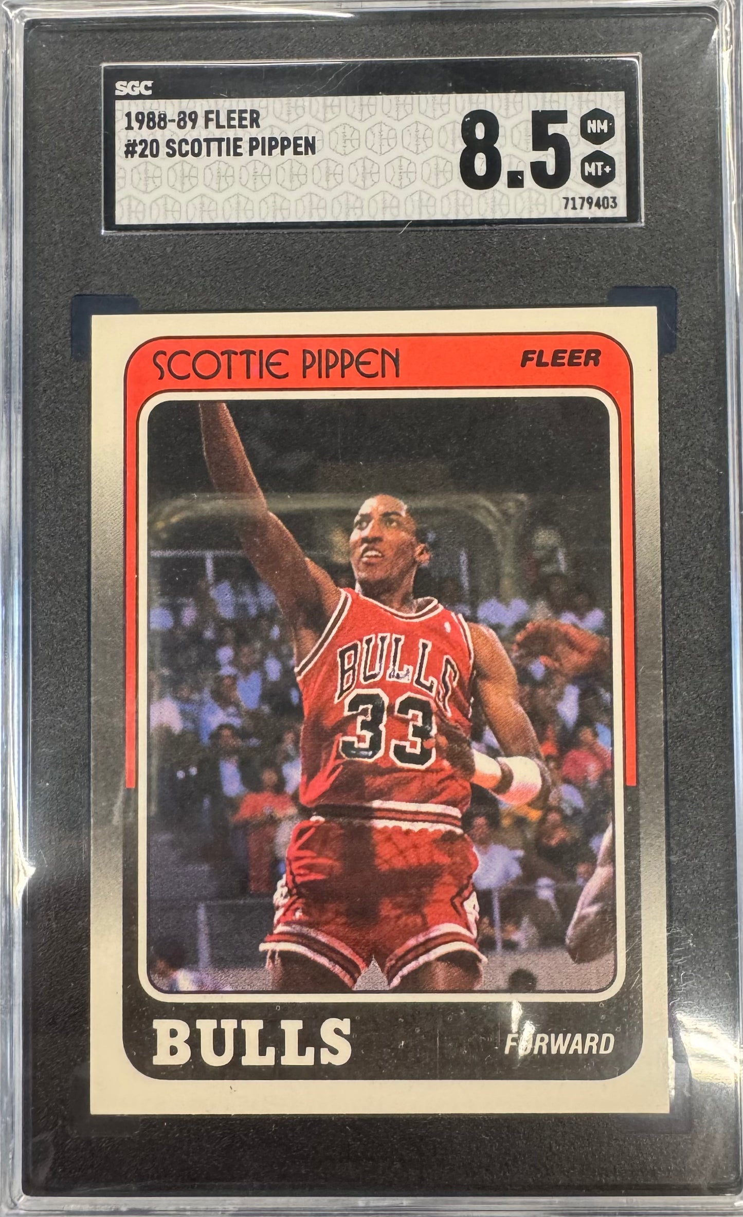 1988-89 Fleer Scottie Pippen #20