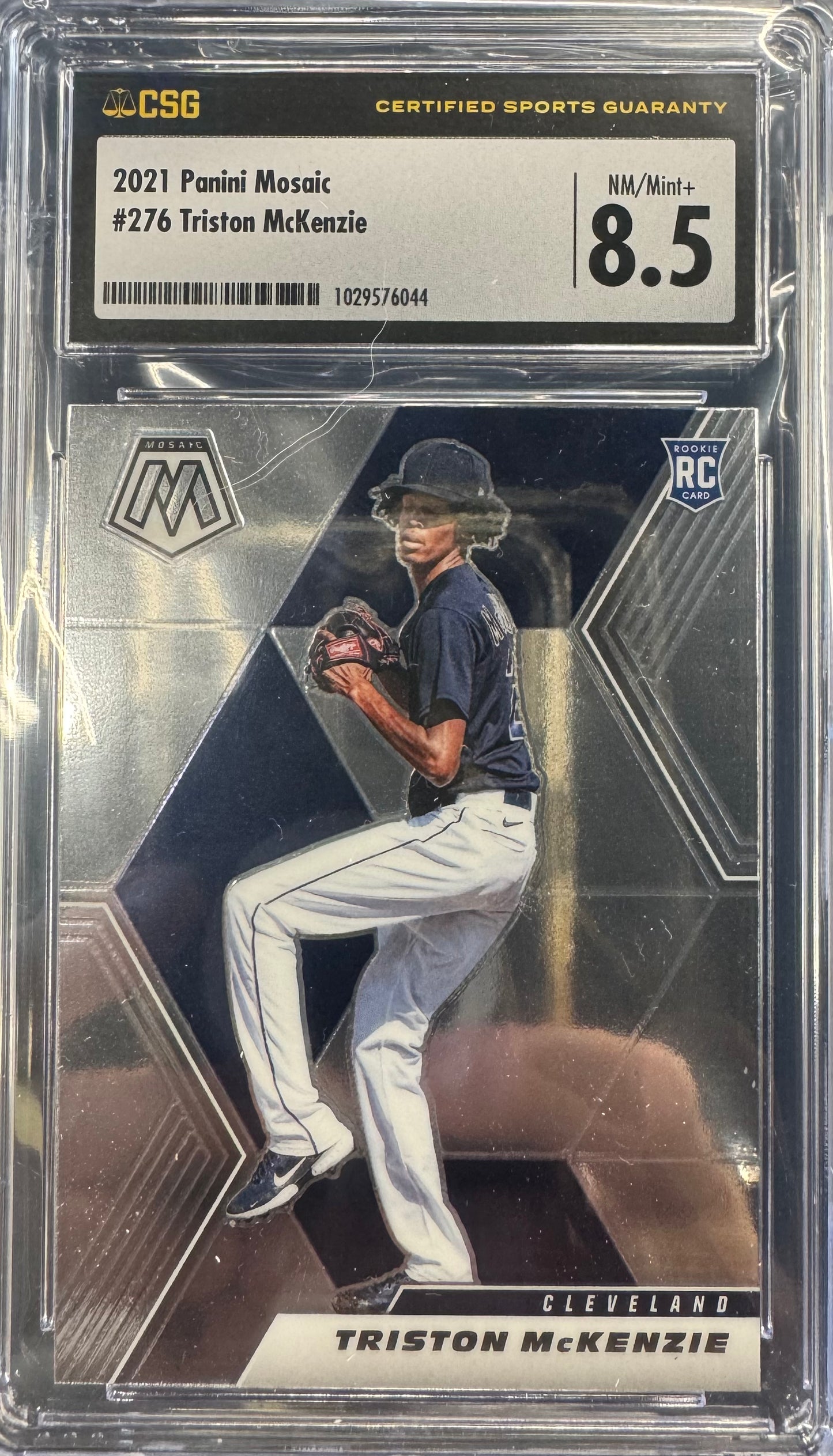 2021 Panini Mosaic Triston McKenzie #276