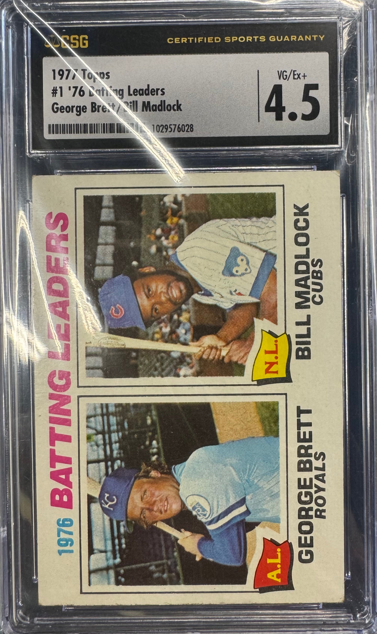 1977 Topps Batting Leaders #1