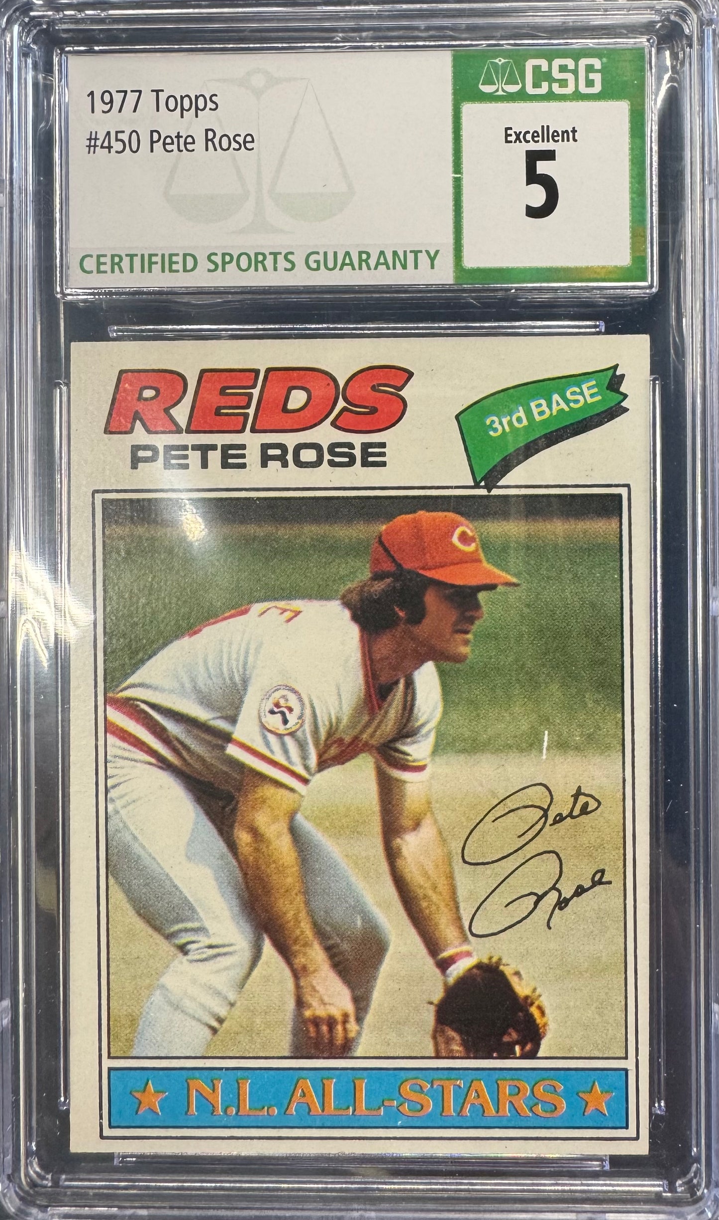 1977 Topps Pete Rose #450