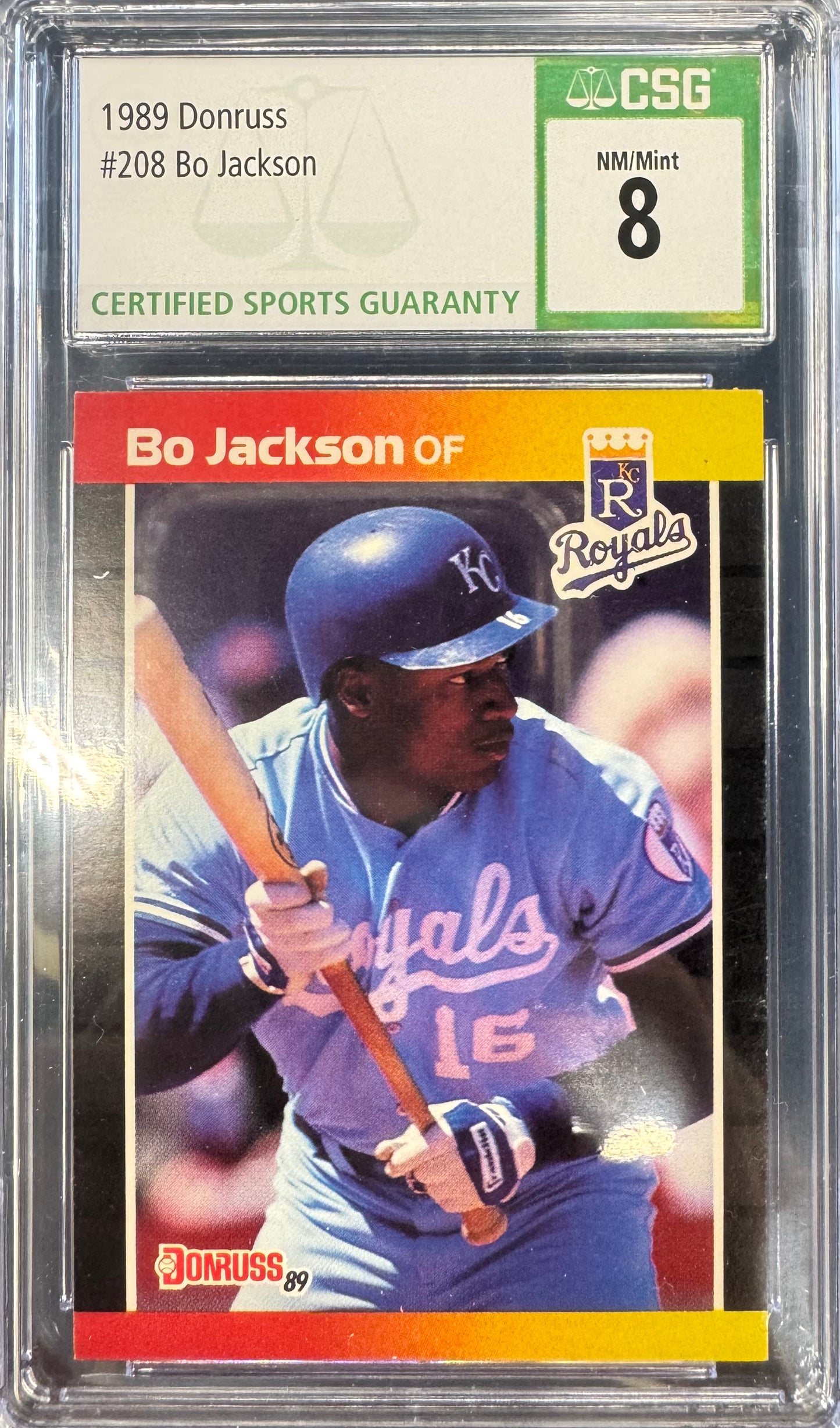 1989 Donruss Bo Jackson #208