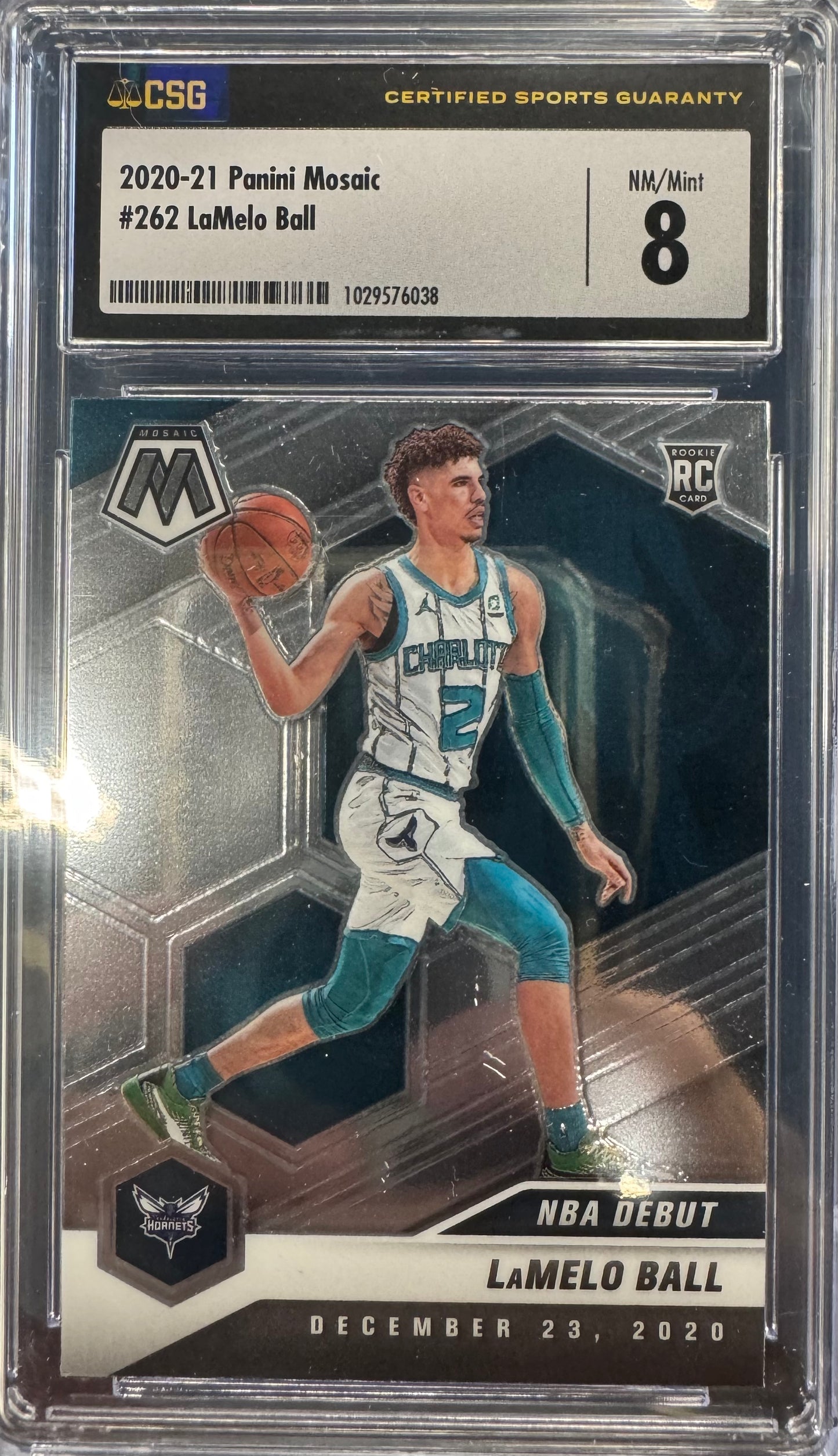 2020-21 Panini Mosaic LaMelo Ball #262