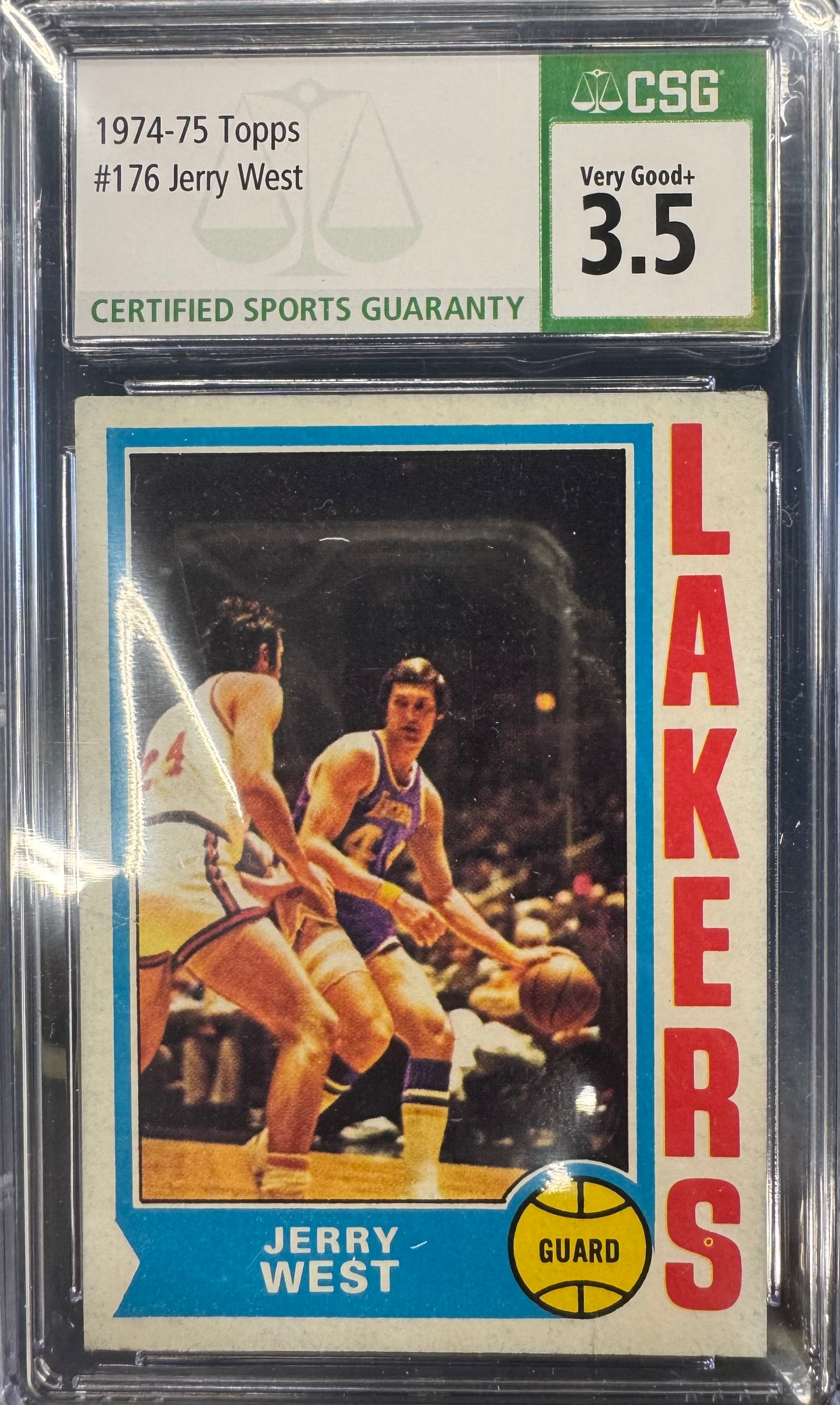 1974-75 Topps Jerry West #176