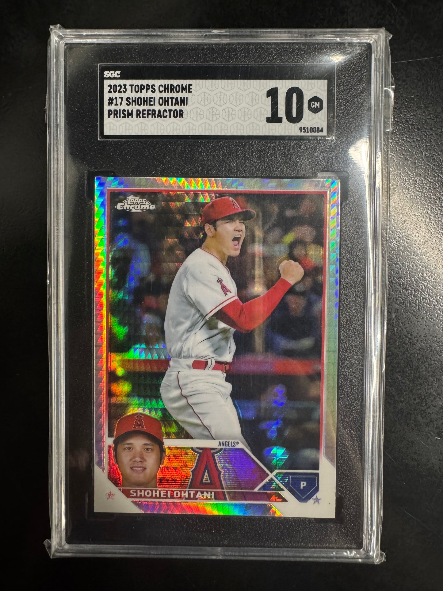 2023 Topps Chrome Shohei Ohtani Prizm Refractor