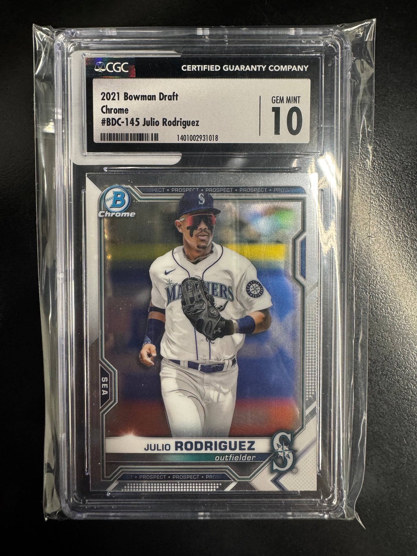 2021 Bowman Draft Chrome Julio Rodriguez #BDC-145