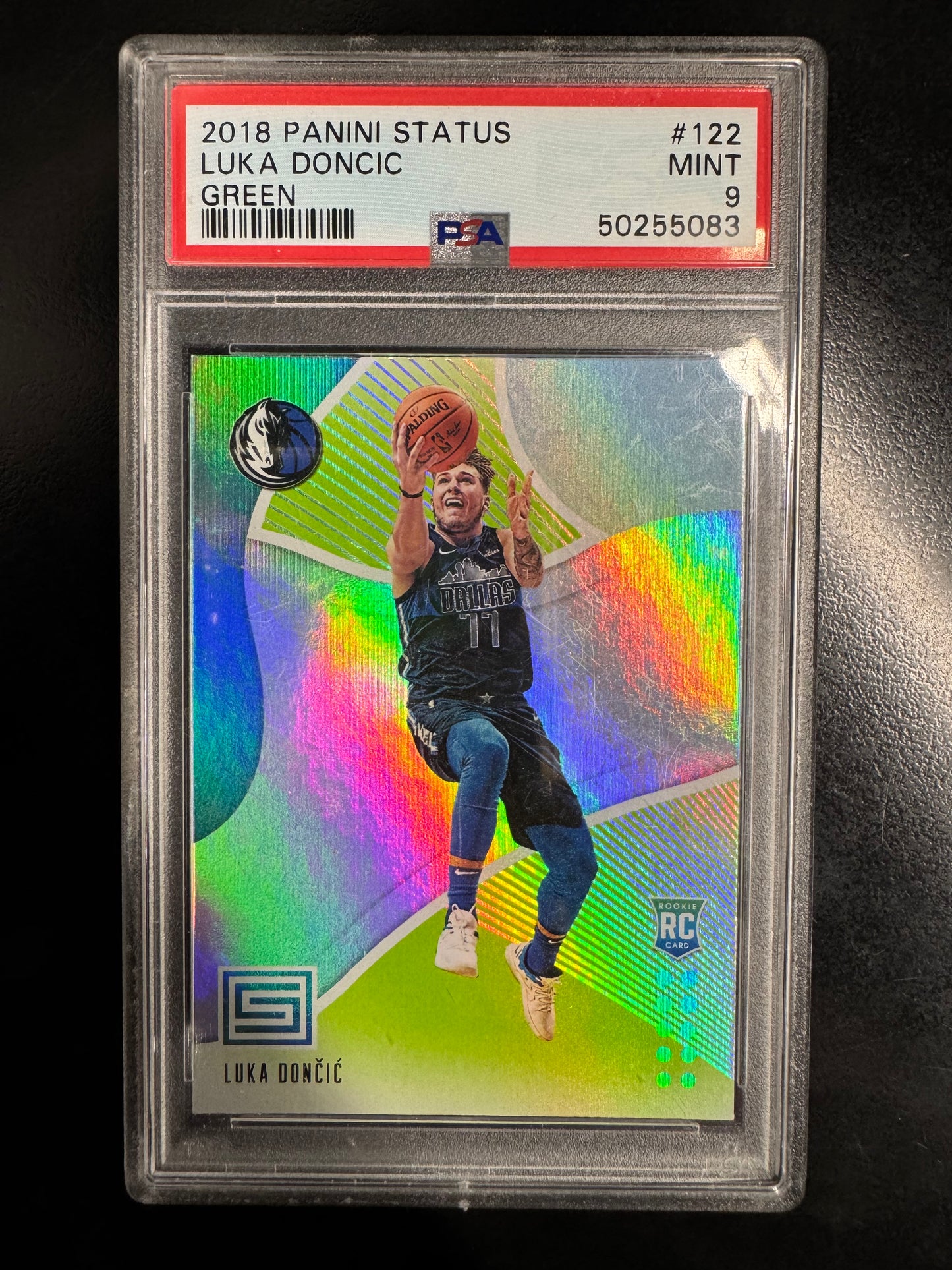 2018 Panini Status Luka Doncic Green #122