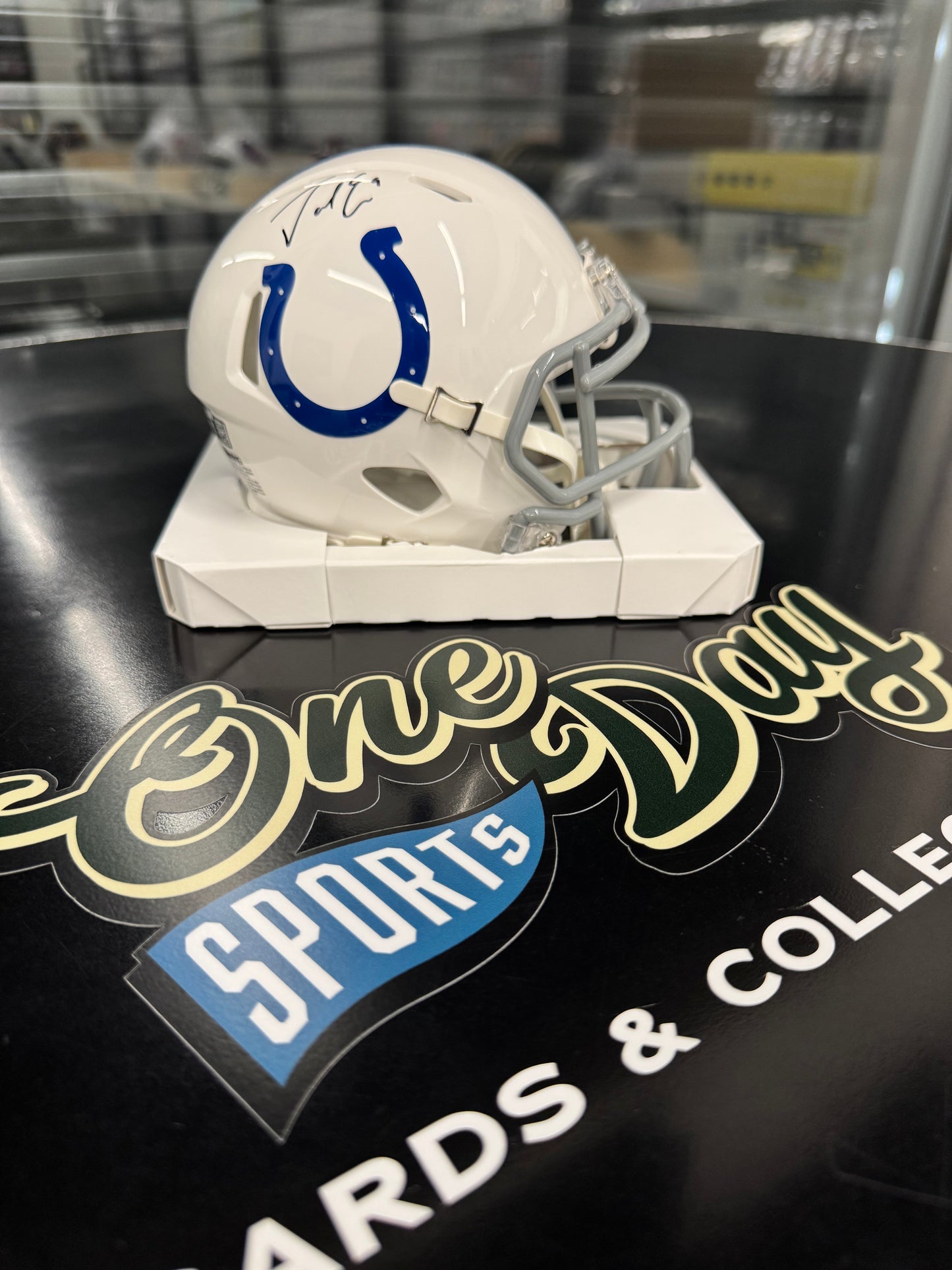 Mini Helmet - Colts Jacob Eason Speed