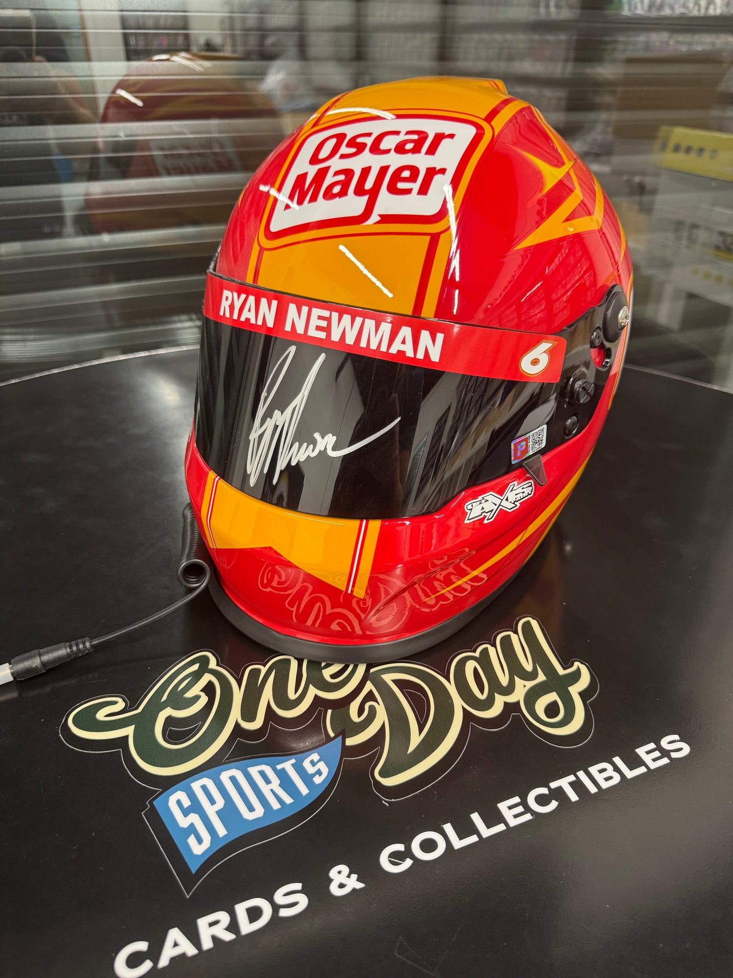 Full Size Helmet - Nascar Oscar Meyer Ryan Newman