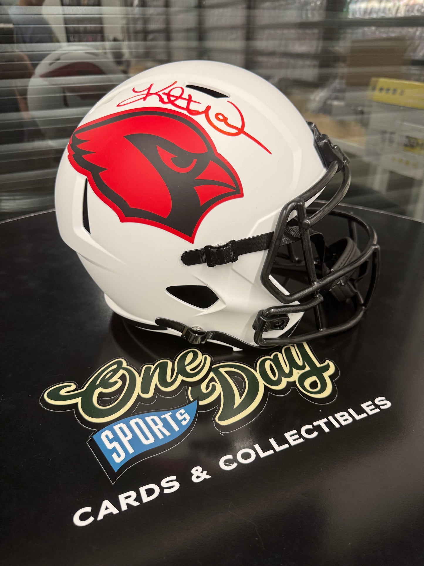 Full Size Helmet - Cardinals Kurt Warner Auto