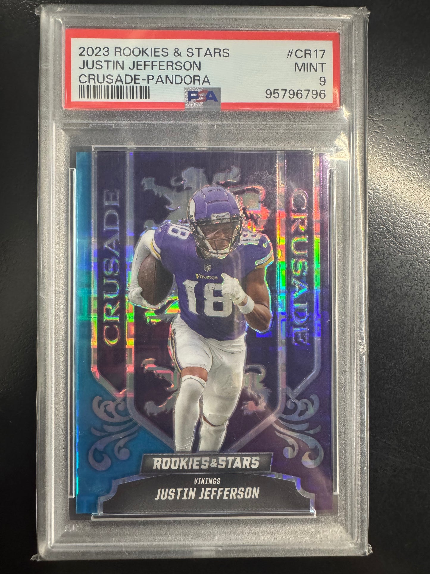 2023 Crusade Justin Jefferson #CR17 /75