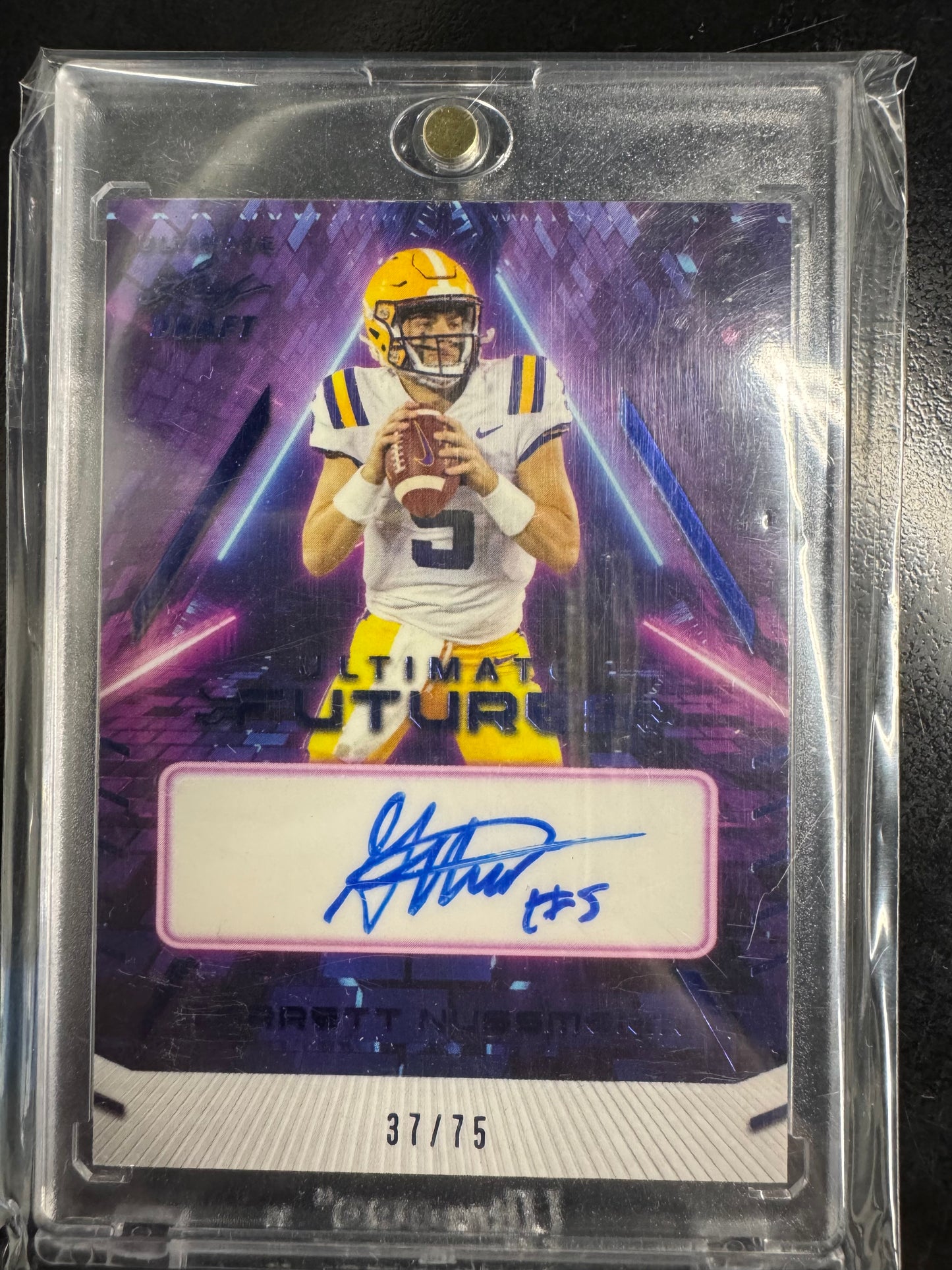 2022 Leaf Garrett Nussmeier Auto /75 UF-GN1