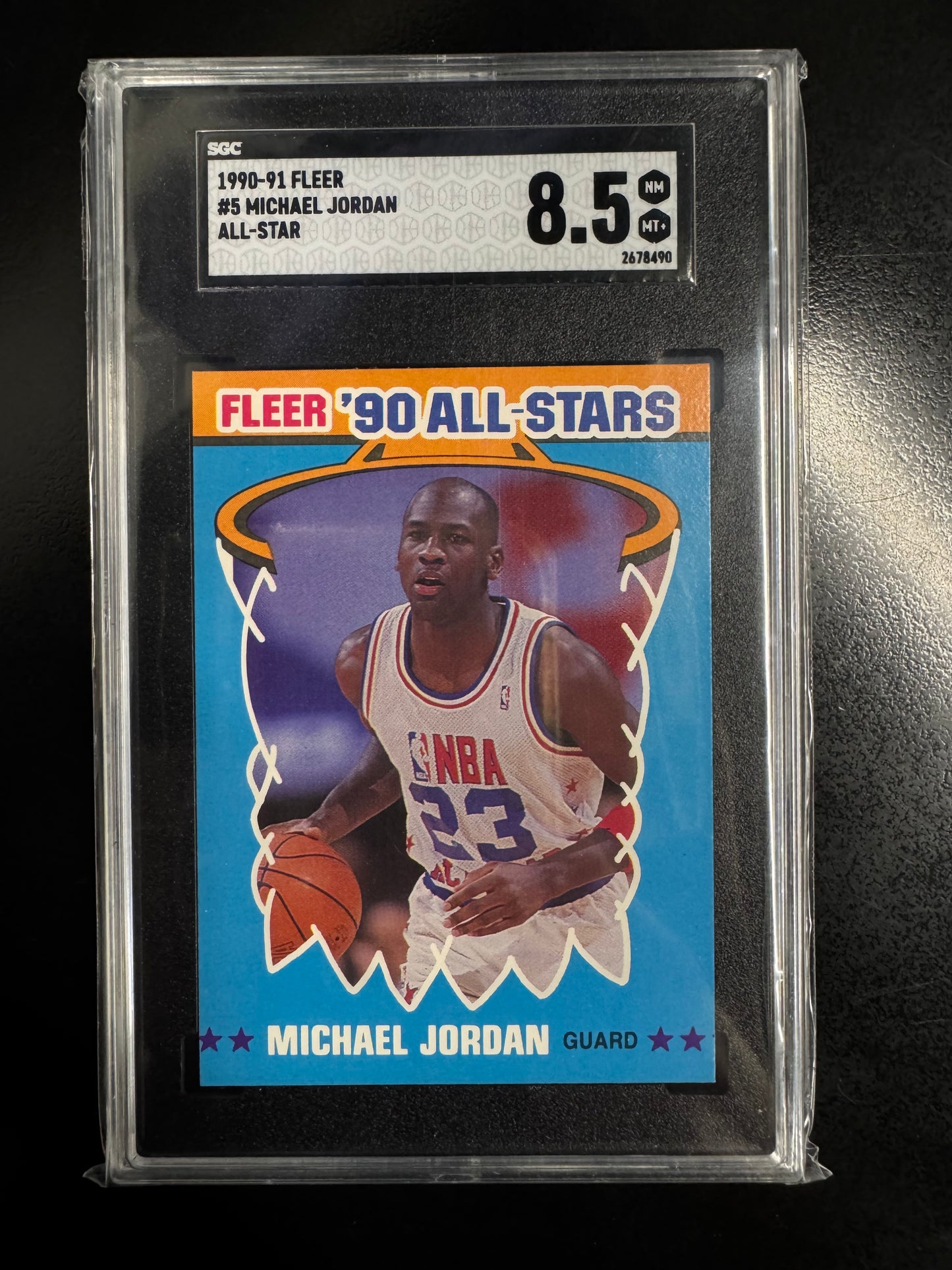 1990-91 Fleer Michael Jordan #5