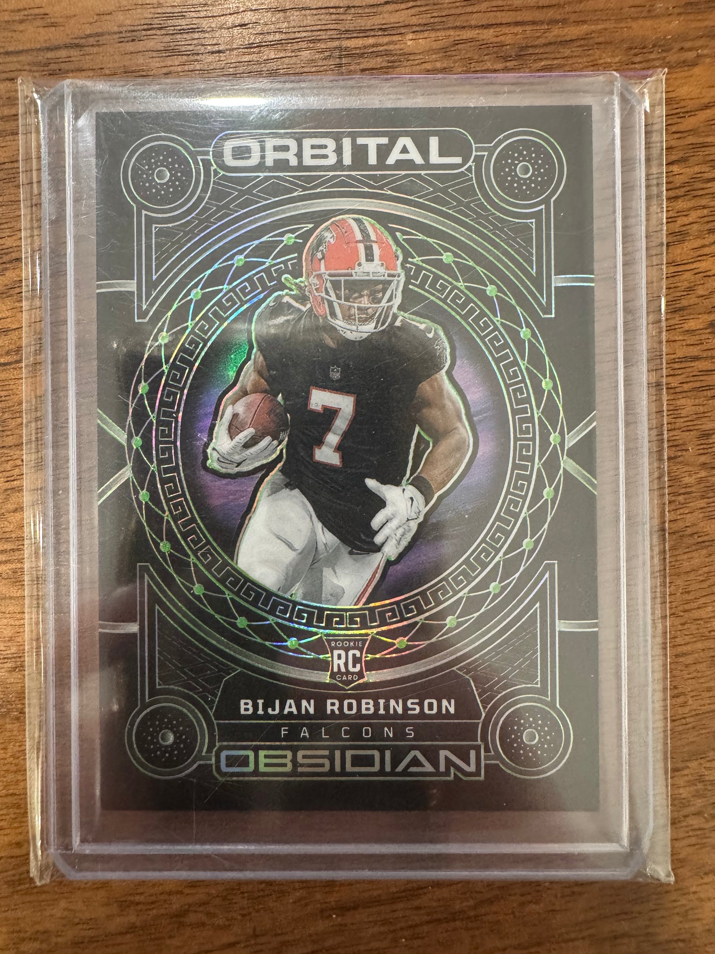 2023 Panini Obsidian Bijan Robinson Orbital Rookie /35 RC Atlanta Falcons SP