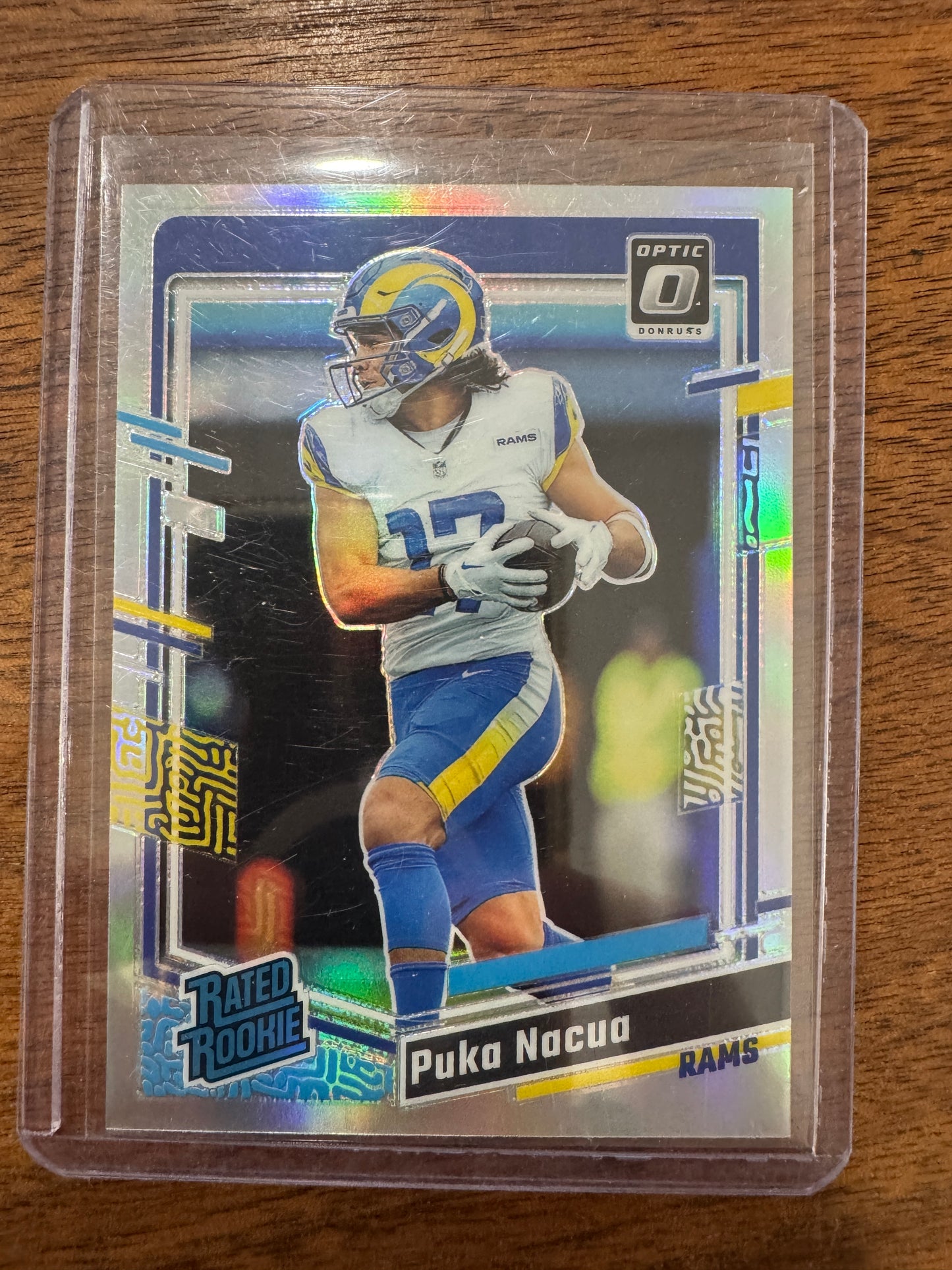 2023 Panini Donruss Optic - Rated Rookie Puka Nacua #238 silver Holo Prizm (RC)