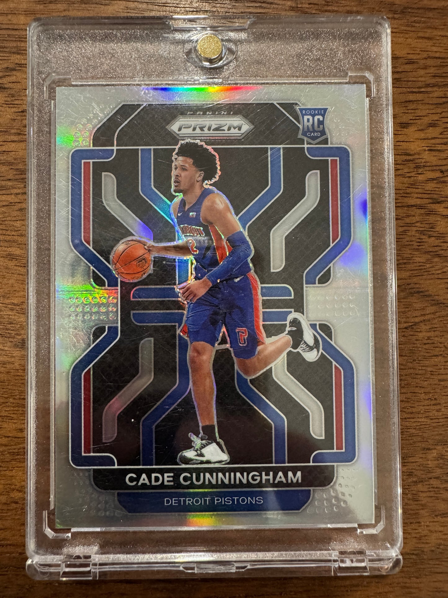 2021-22 Panini NBA Prizm Cade Cunningham Silver Prizm Refractor #282 Rookie RC