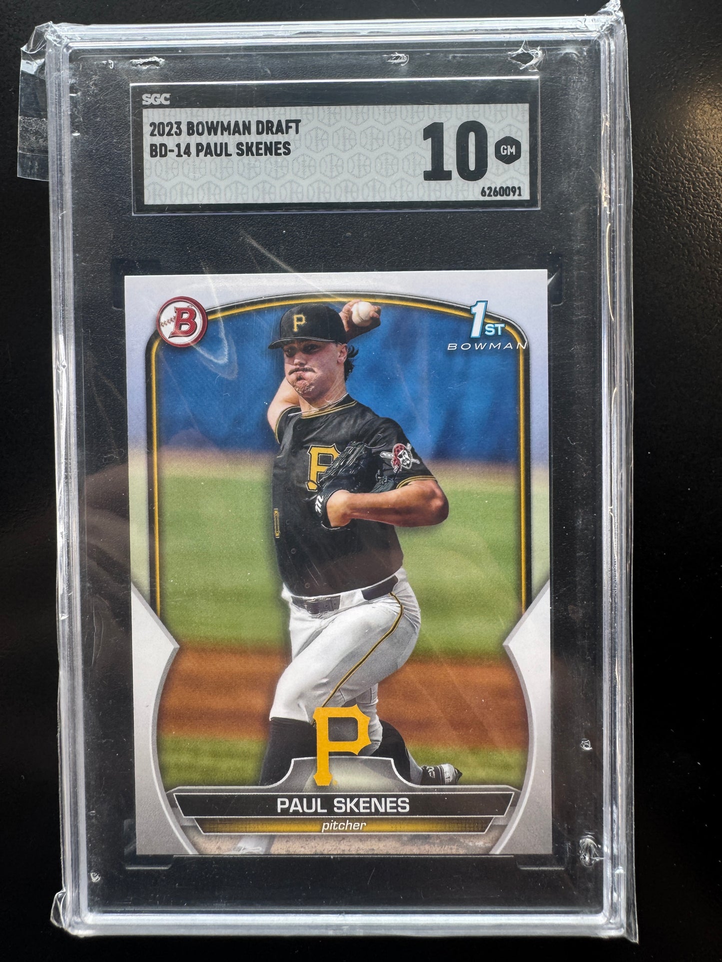 2023 Bowman Paul Skenes SGC 10